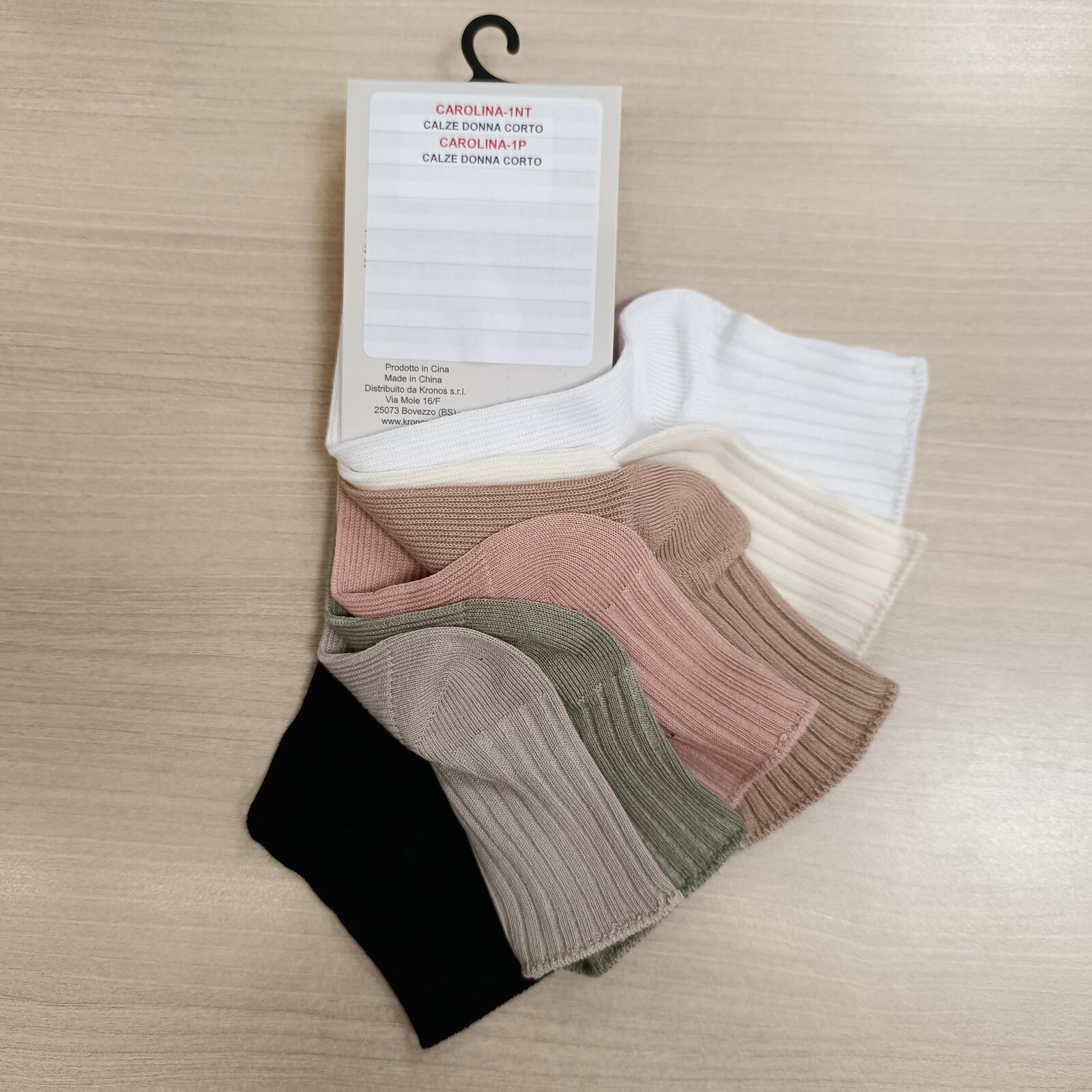 CALZINO CORTO DONNA CAROLINA Tellini S.r.l. Ingrosso Abbigliamento