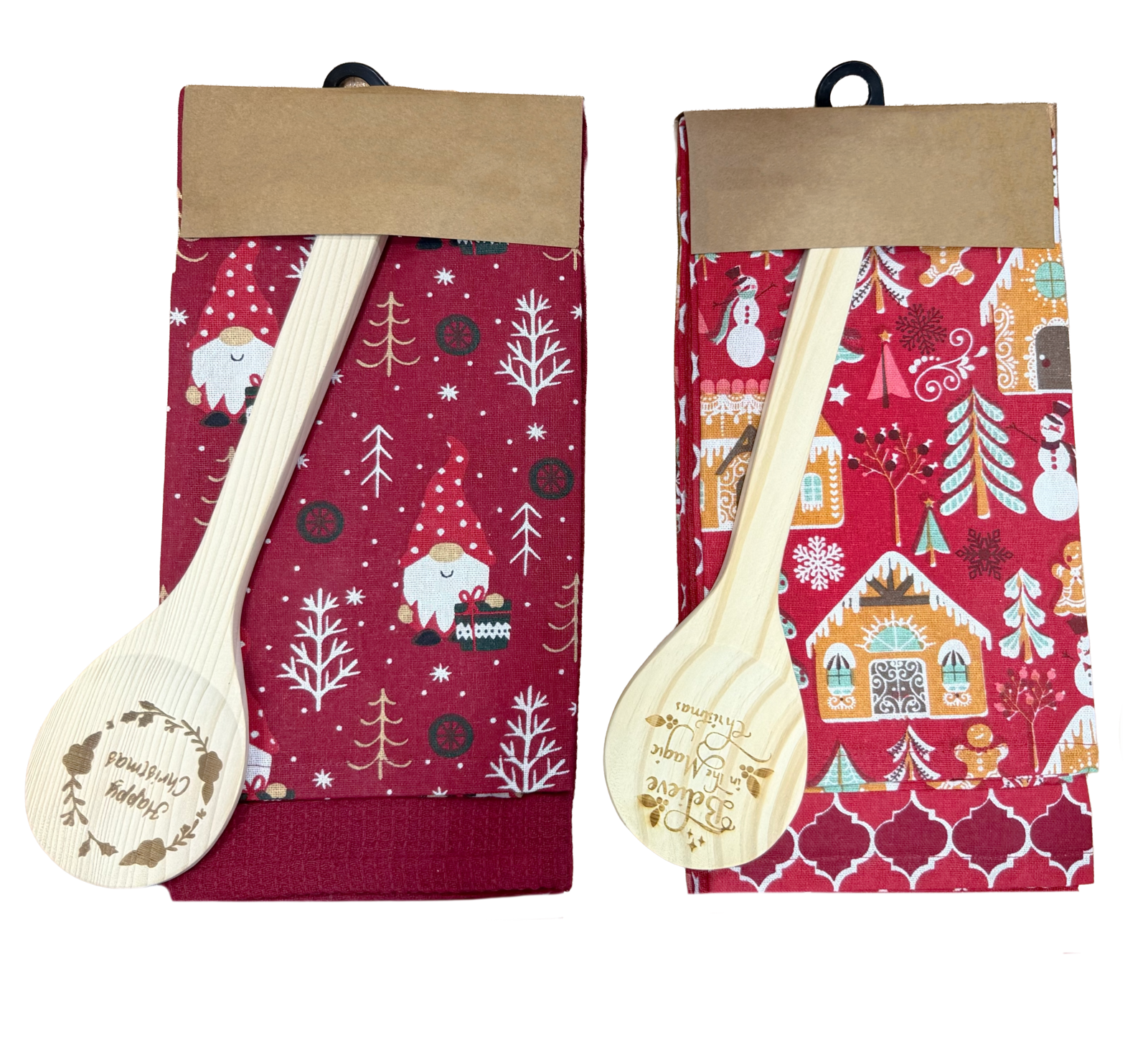 NATALE 2PZ STROFINACCIO+CUCCHIAO COMET Tellini S.r.l. Ingrosso Abbigliamento