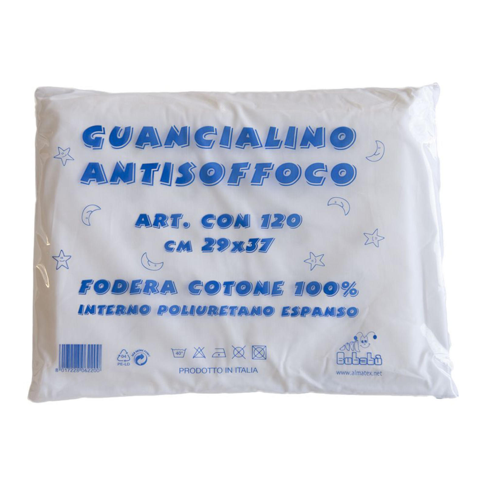 GUANCIALE ANTISOFFOCO 29X37 CON120 Tellini S.r.l. Ingrosso Abbigliamento