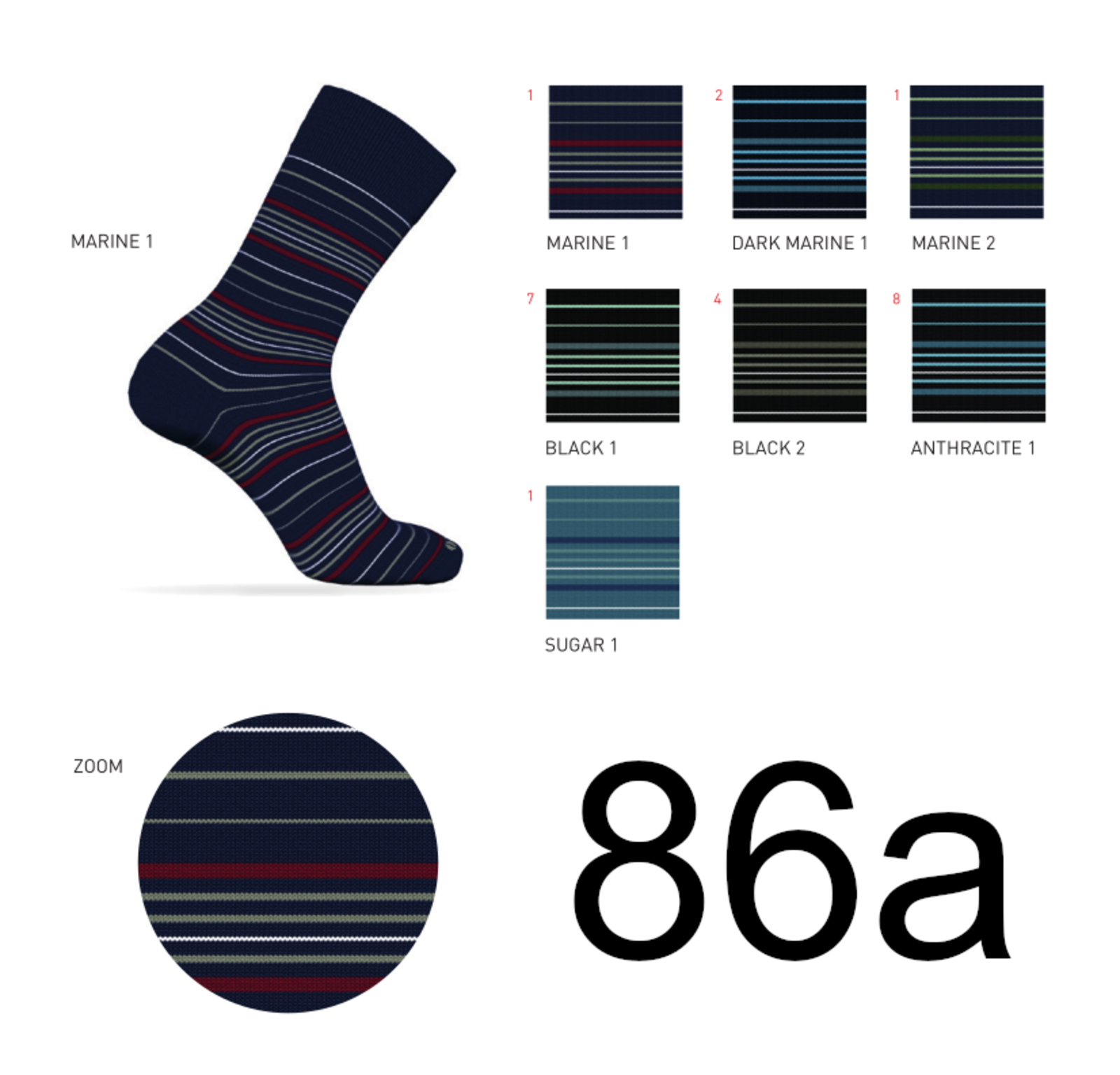 Dublo Original Calzini Corti Uomo 335 – Modello Canaletto Con Treccine – Prodotto In Italia (46/47, 6 Assortito)