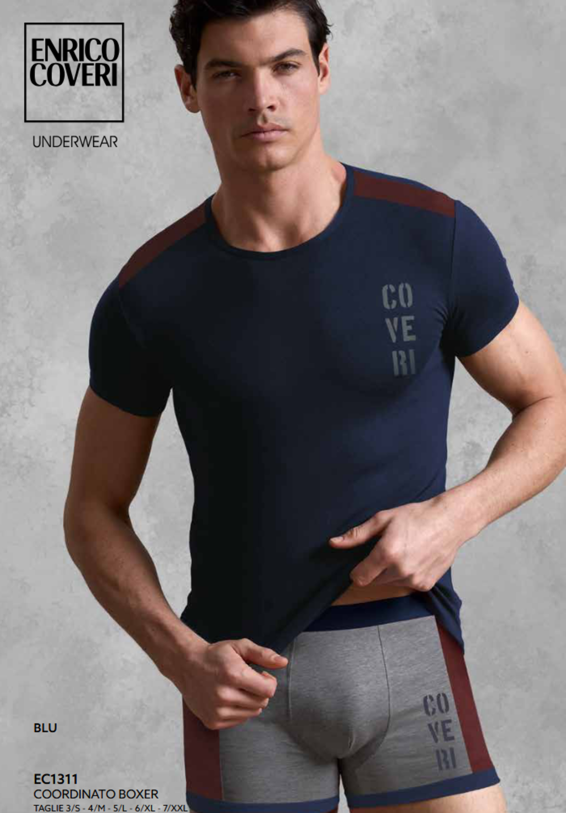 COMPLETO INTIMO UOMO EC1311 Tellini S.r.l. Ingrosso Abbigliamento