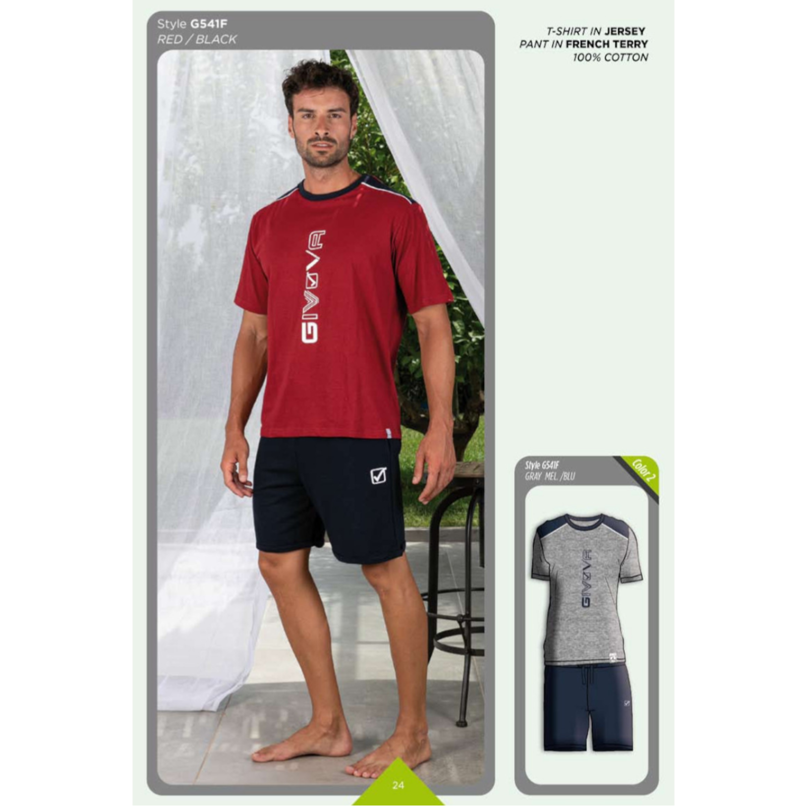 COMPLETO SPORT UOMO G541F Tellini S.r.l. Ingrosso Abbigliamento