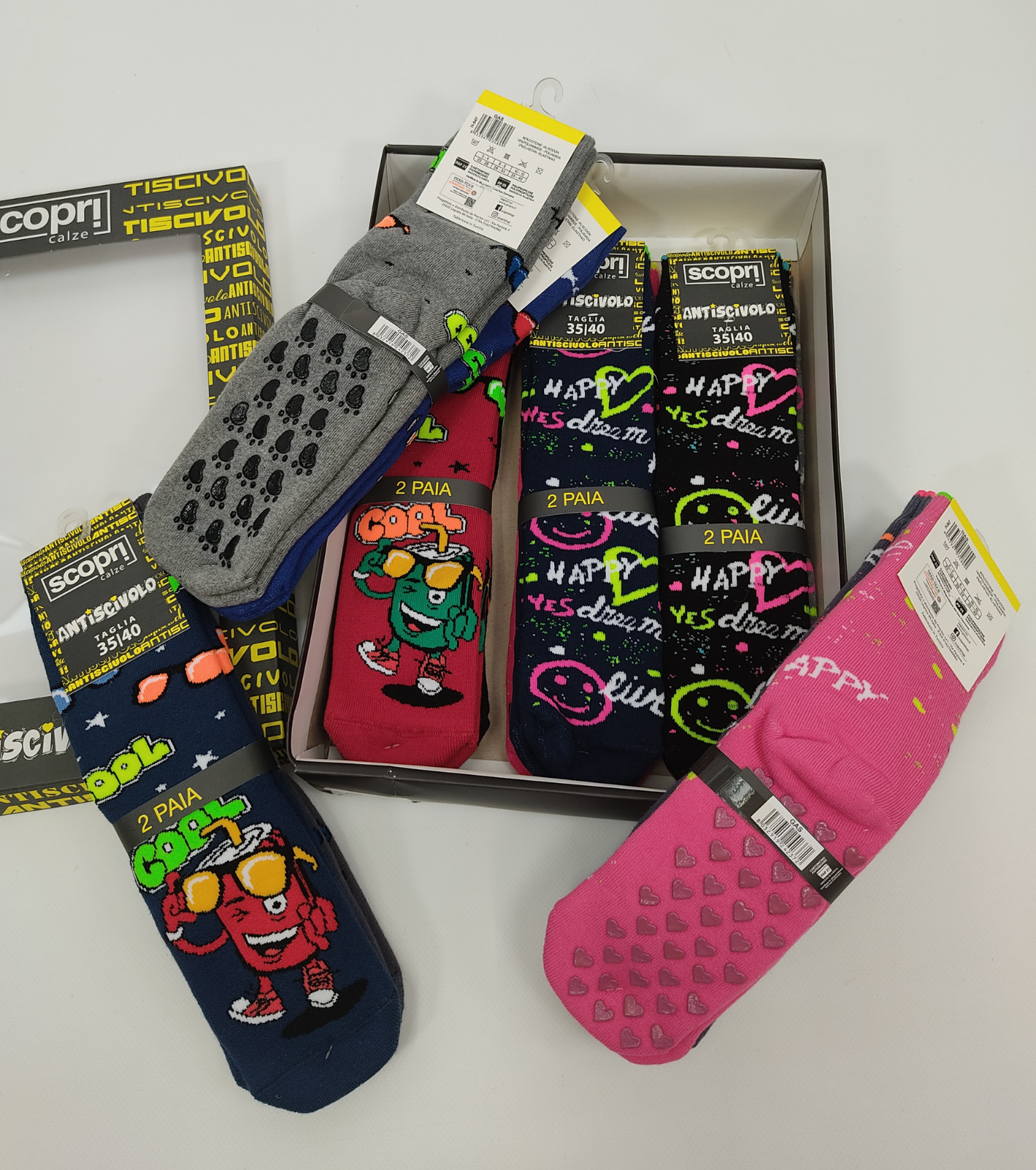 CALZINO BAMBINI ABS GAS Tellini S.r.l. Ingrosso Abbigliamento