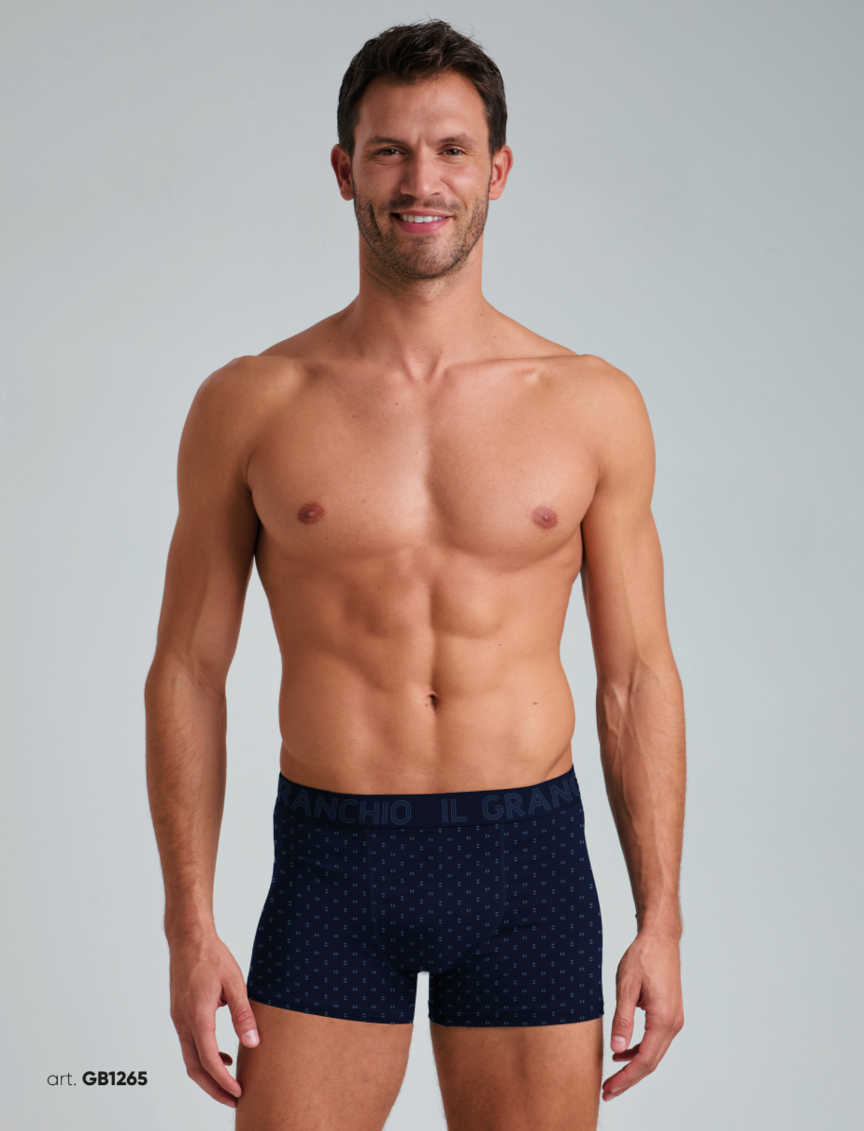TRIS BOXER UOMO GB1265 IL GRANCHIO Ingrosso SLIP E BOXER UOMO
