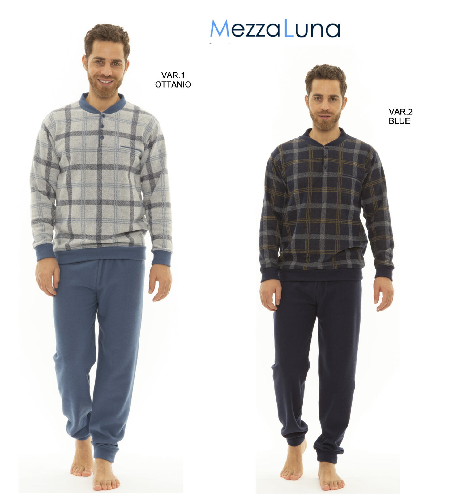 S/L-PYJAMAS FÜR HERREN GN60088 Tellini S.R.L. Großhandelskleidung