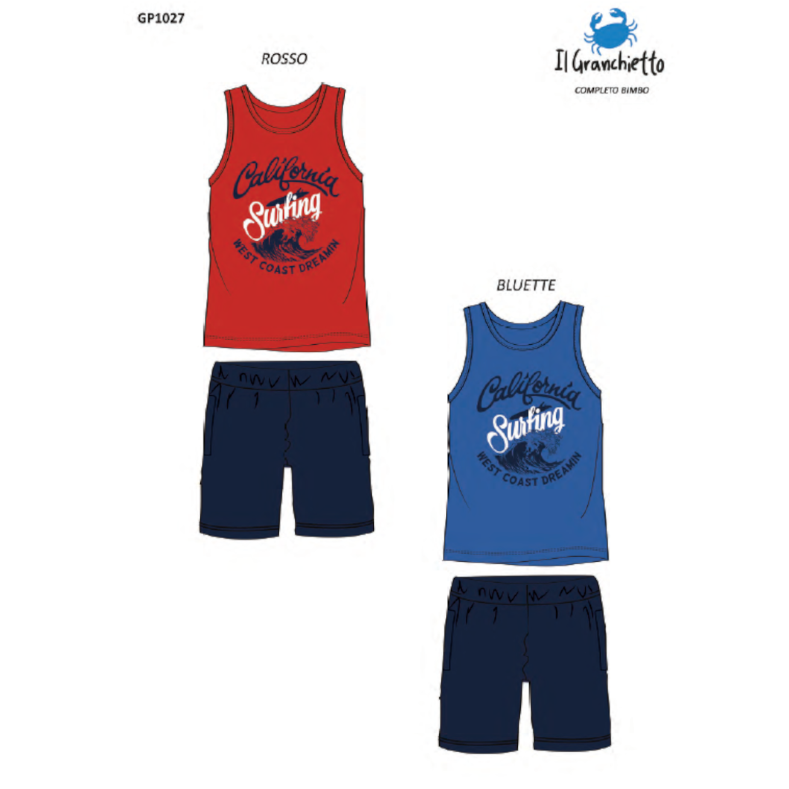 DJEČJI SET DONJEG RUBLJA VELIČINA S/L GP1027 Tellini S.R.L. Veleprodajna odjeća