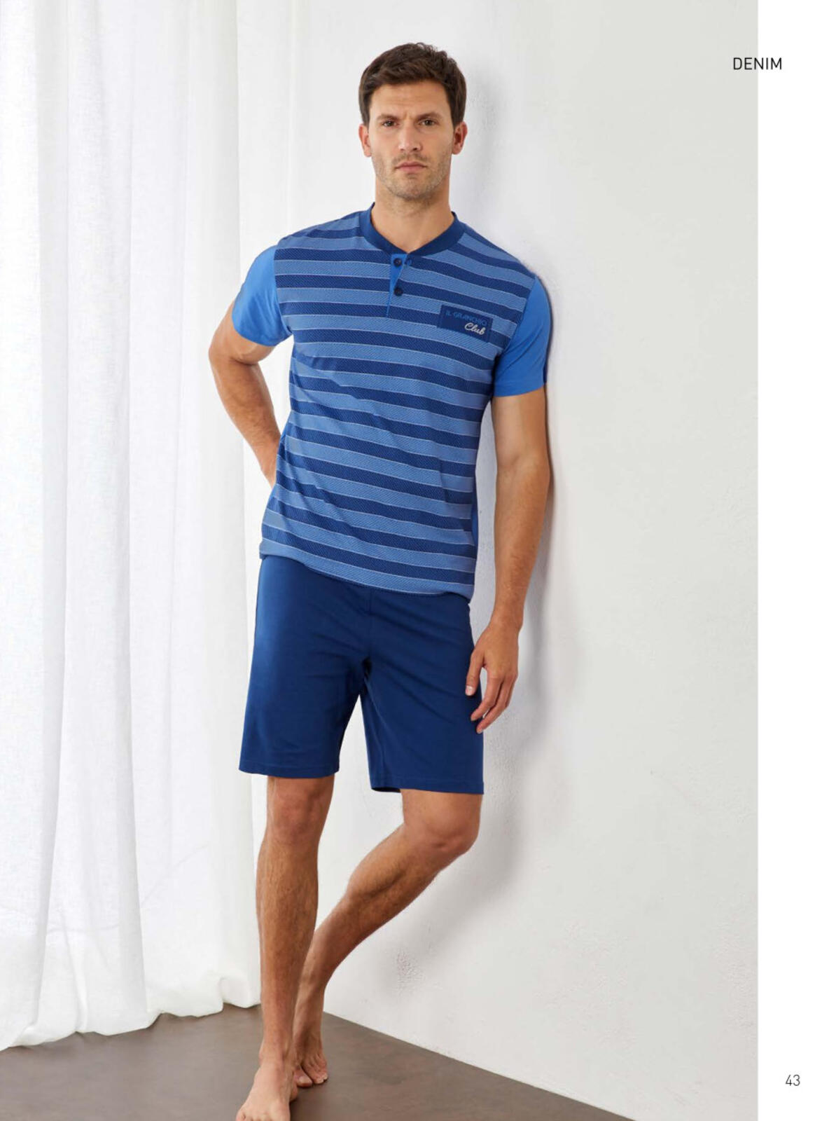 PIGIAMA UOMO M/M GP1156 Tellini S.r.l. Ingrosso Abbigliamento