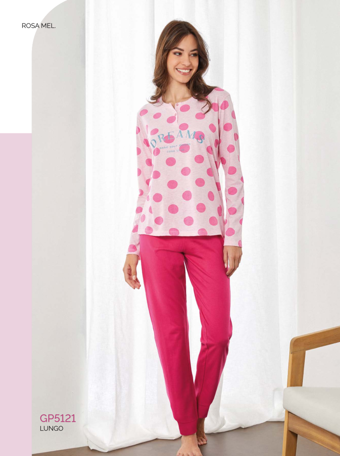 PIGIAMA DONNA M/L GP5121 Tellini S.R.L. Veleprodajna odjeća