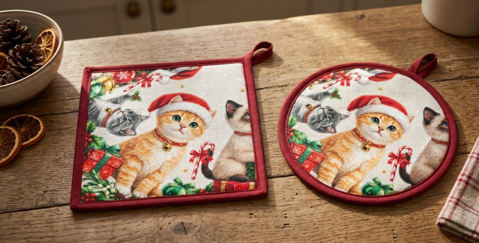 Weihnachtshalter 2 Stück Chatul Tellini S.R.L. Großhandelskleidung