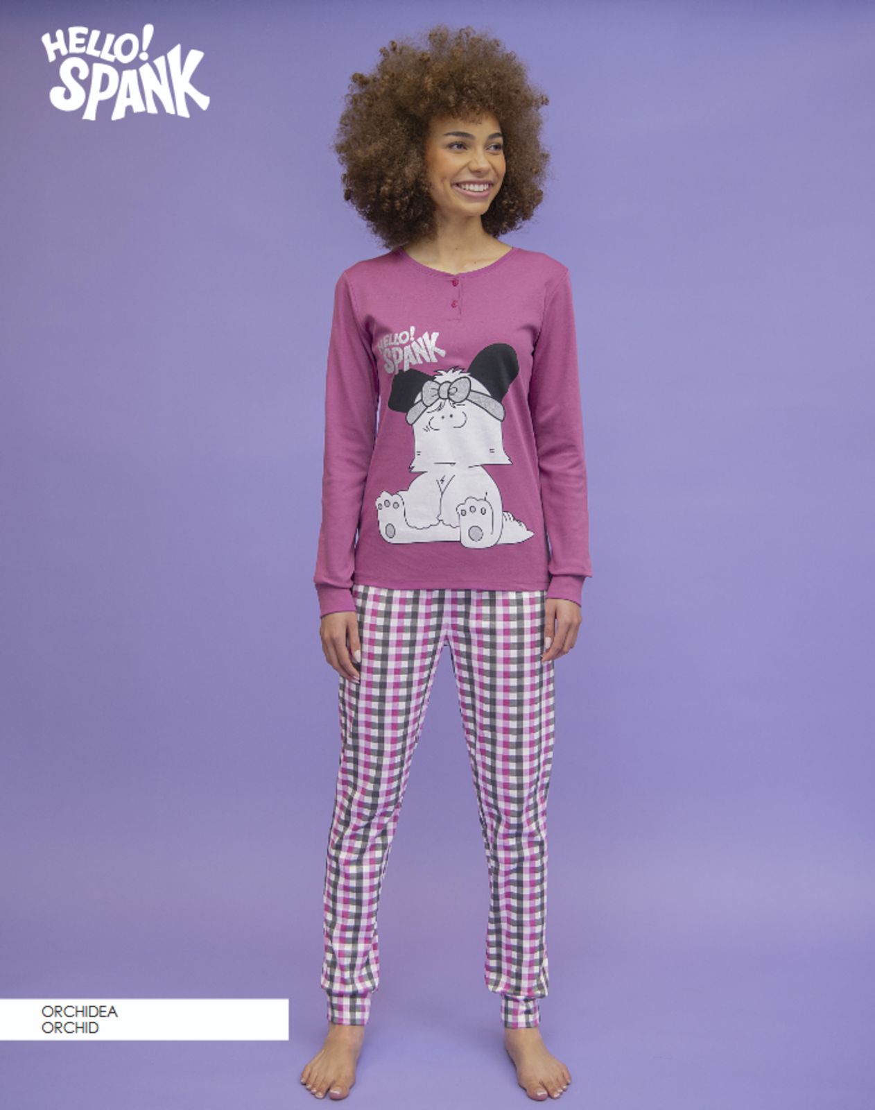 PIGIAMA DONNA M/L HFD1794 Tellini S.R.L. Großhandelskleidung