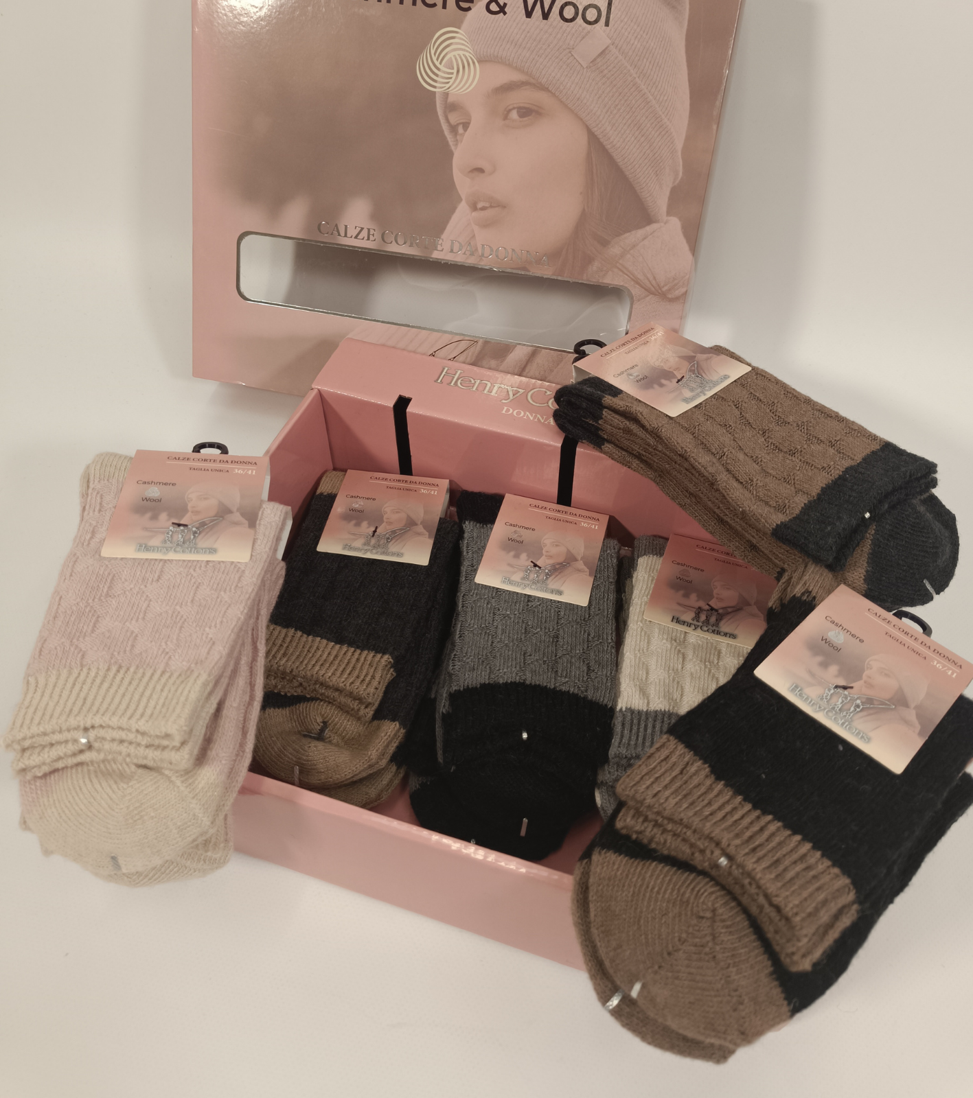 CALZINO CORTO DONNA HT312 Tellini S.R.L. Velkoobchodní oblečení