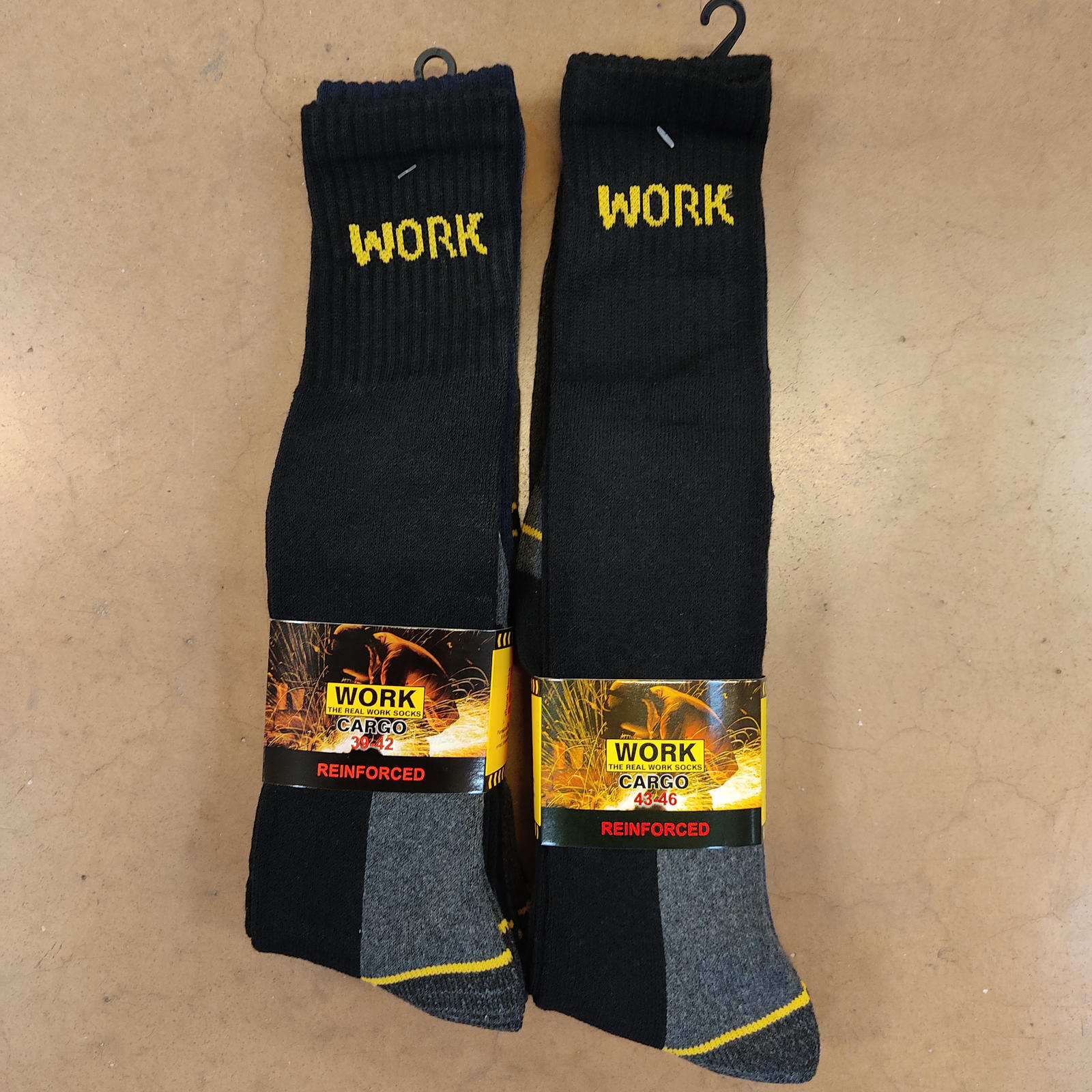 TRIS LANGE SOCKEN FÜR MAN WORK CARGO 09 Tellini S.R.L. Großhandelskleidung
