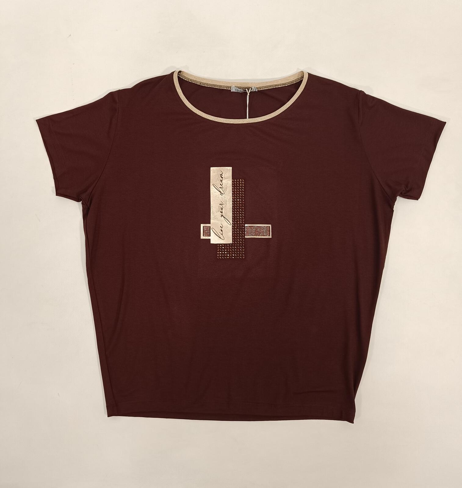 TSHIRT CONFORMATA DONNA M/M 825/ST25617 Tellini S.r.l. Ingrosso Abbigliamento
