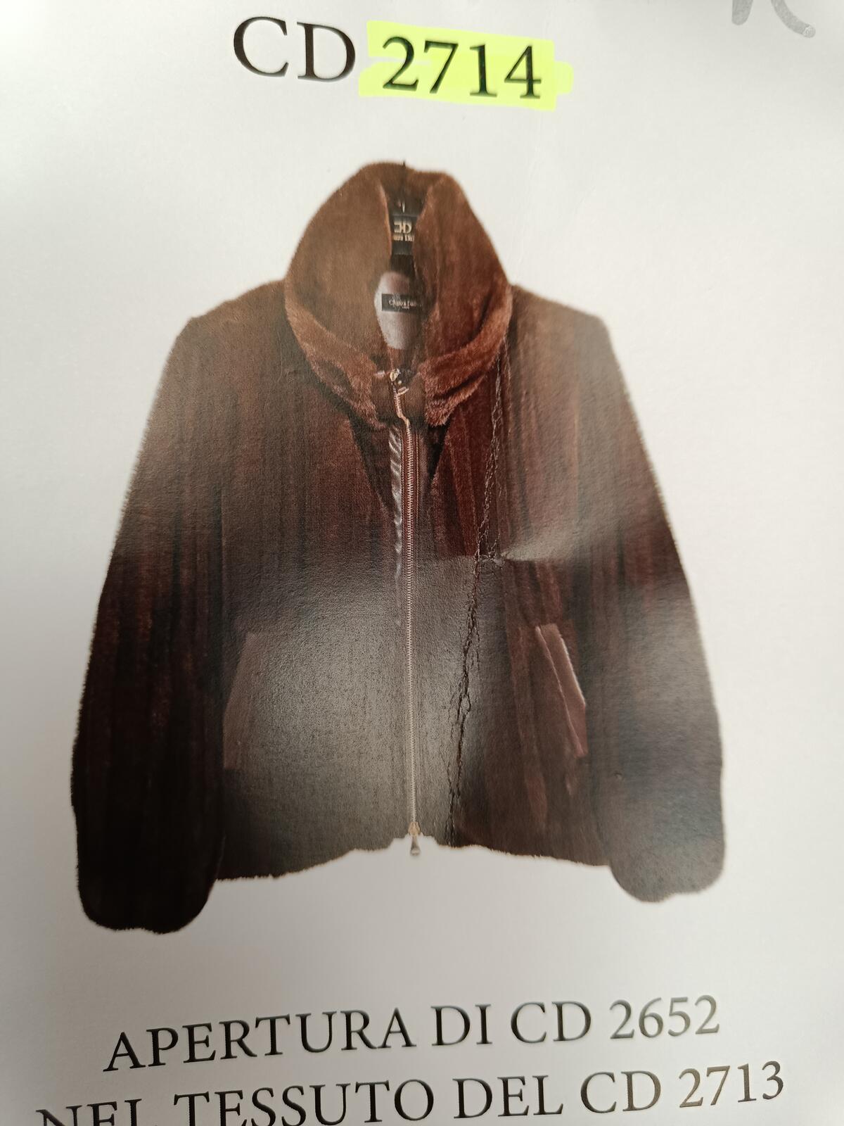 GIACCONE DONNA CD2714 Tellini S.r.l. Ingrosso Abbigliamento