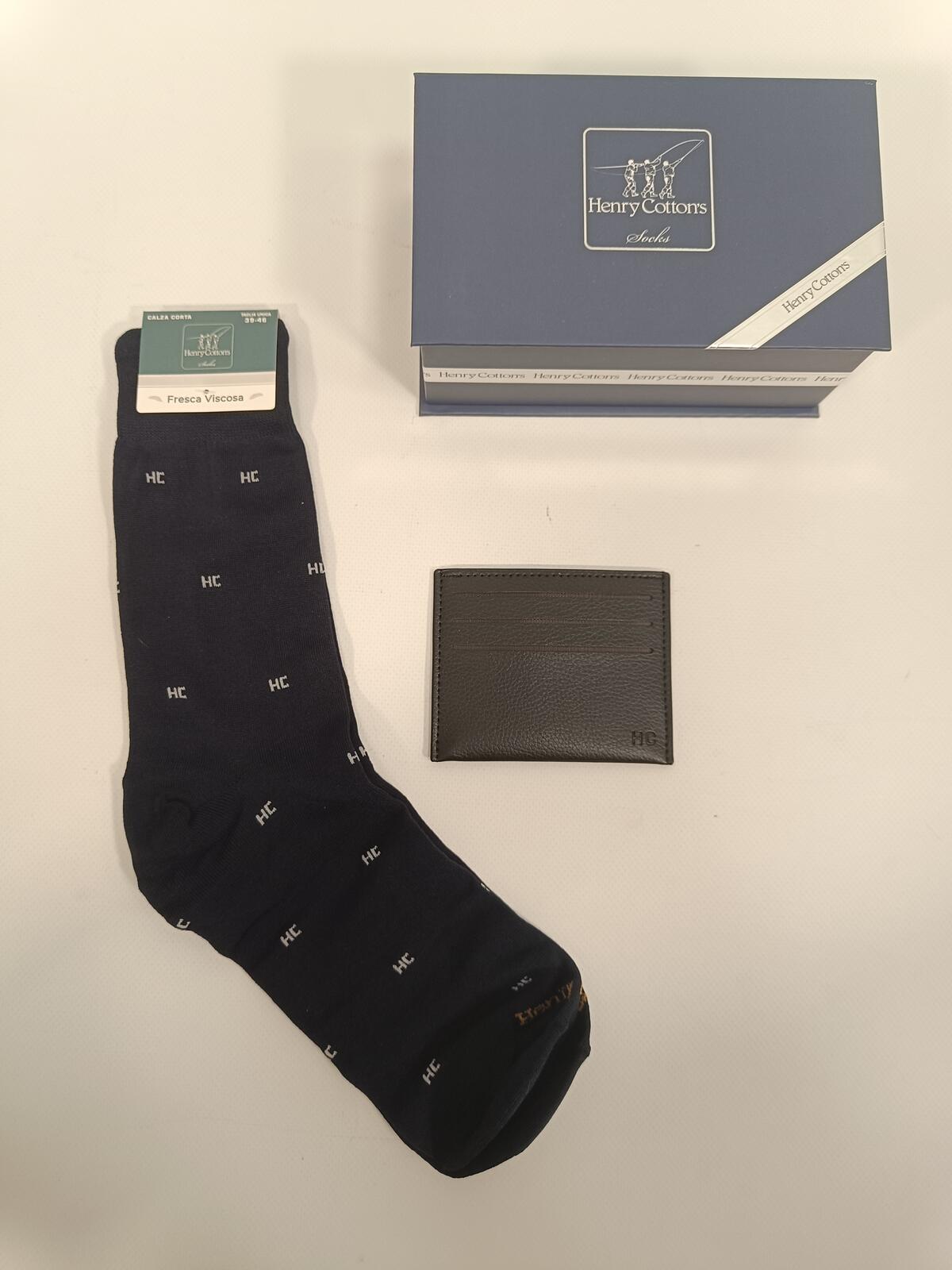 CALZINO CORTO UOMO + PORTACARTE HC650 Tellini S.r.l. Ingrosso Abbigliamento