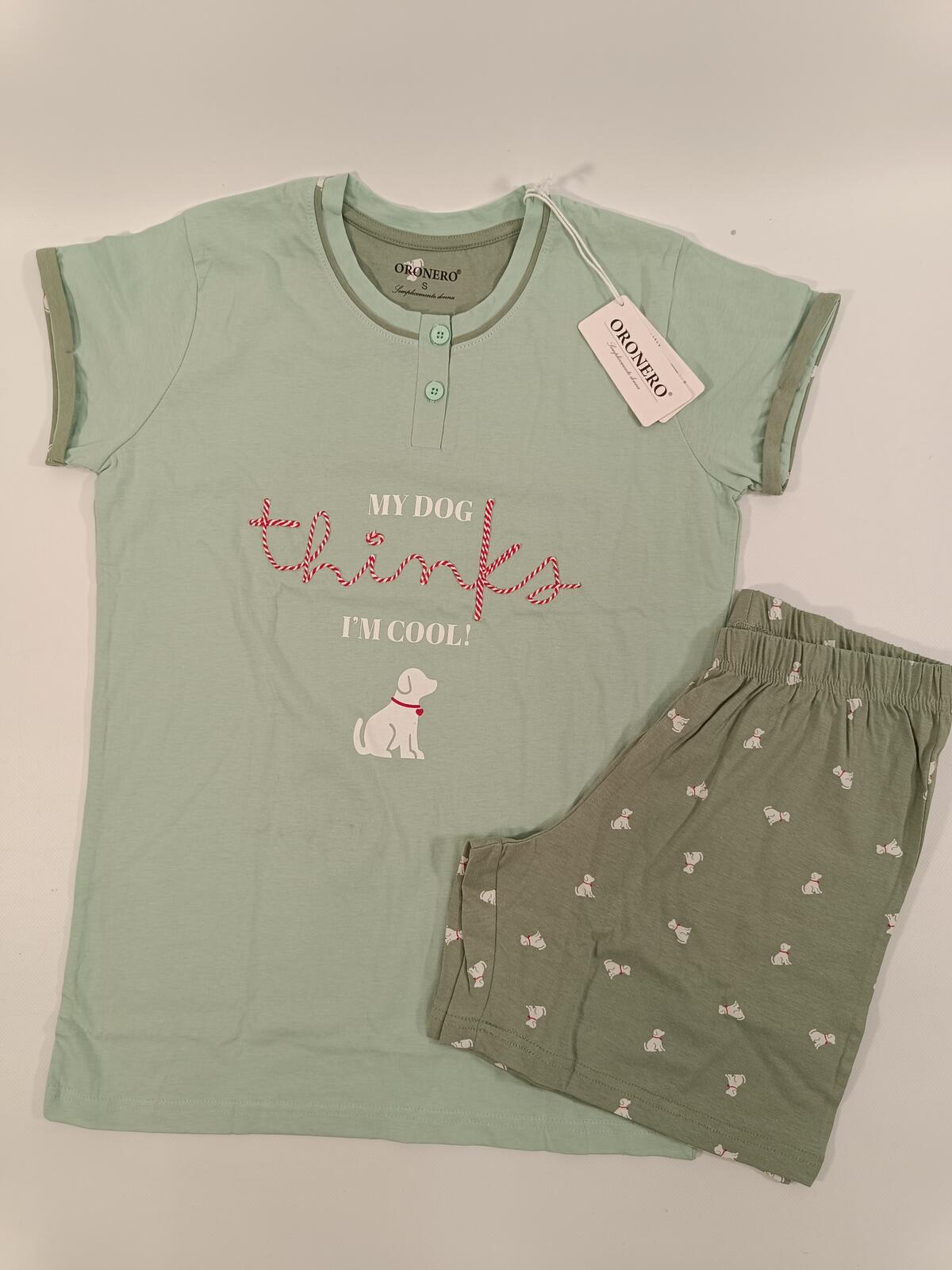 PIGIAMA DONNA M/M OD584 Tellini S.r.l. Ingrosso Abbigliamento