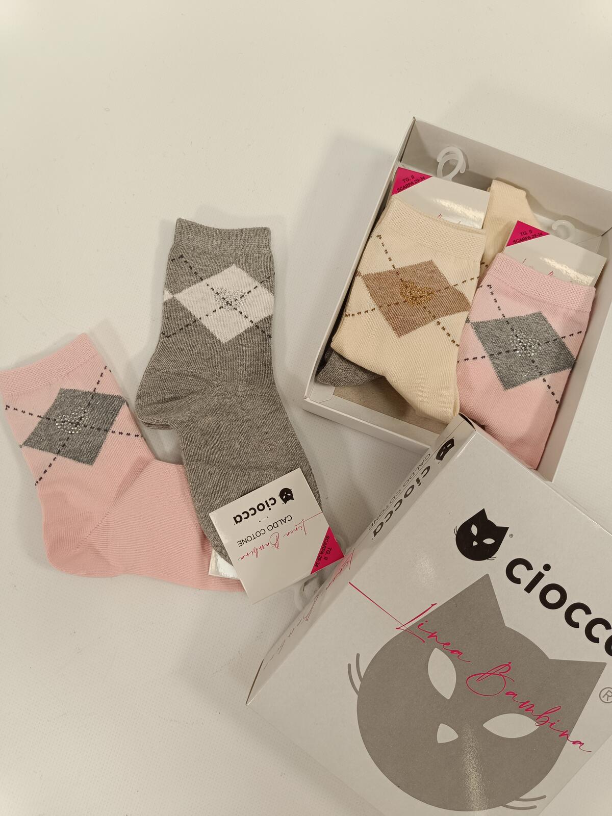 CALZINO CORTO BAMBINA CIK9959C Tellini S.r.l. Ingrosso Abbigliamento