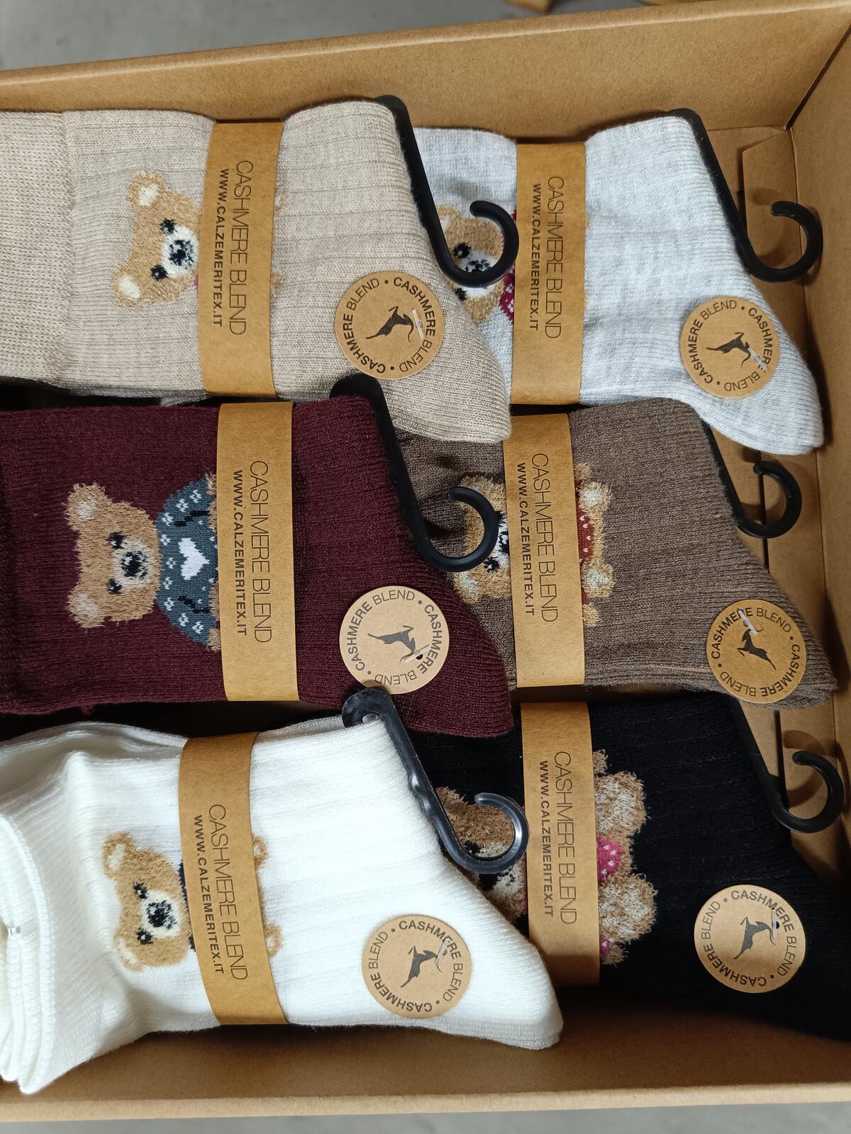 CALZINO CORTO DONNA 464PELUCHE Tellini S.r.l. Ingrosso Abbigliamento