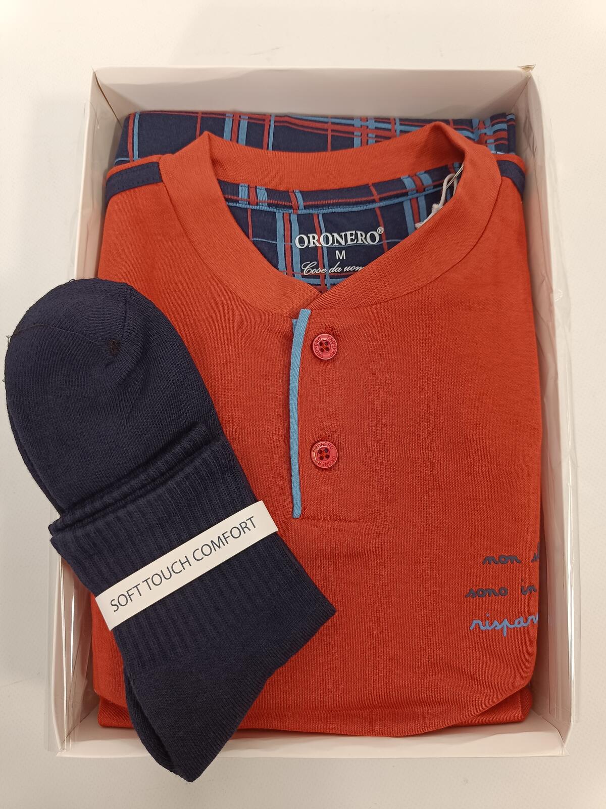 PIGIAMA SERAFINO UOMO OU747 Tellini S.r.l. Ingrosso Abbigliamento