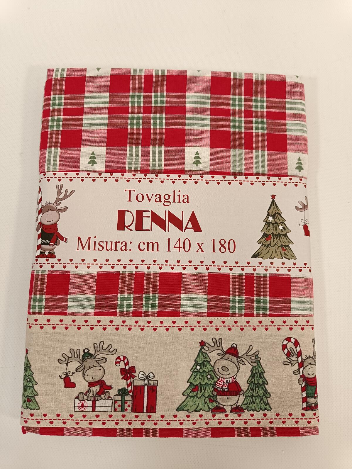 TOVAGLIA 6P RENNA  140X180 Tellini S.r.l. Ingrosso Abbigliamento