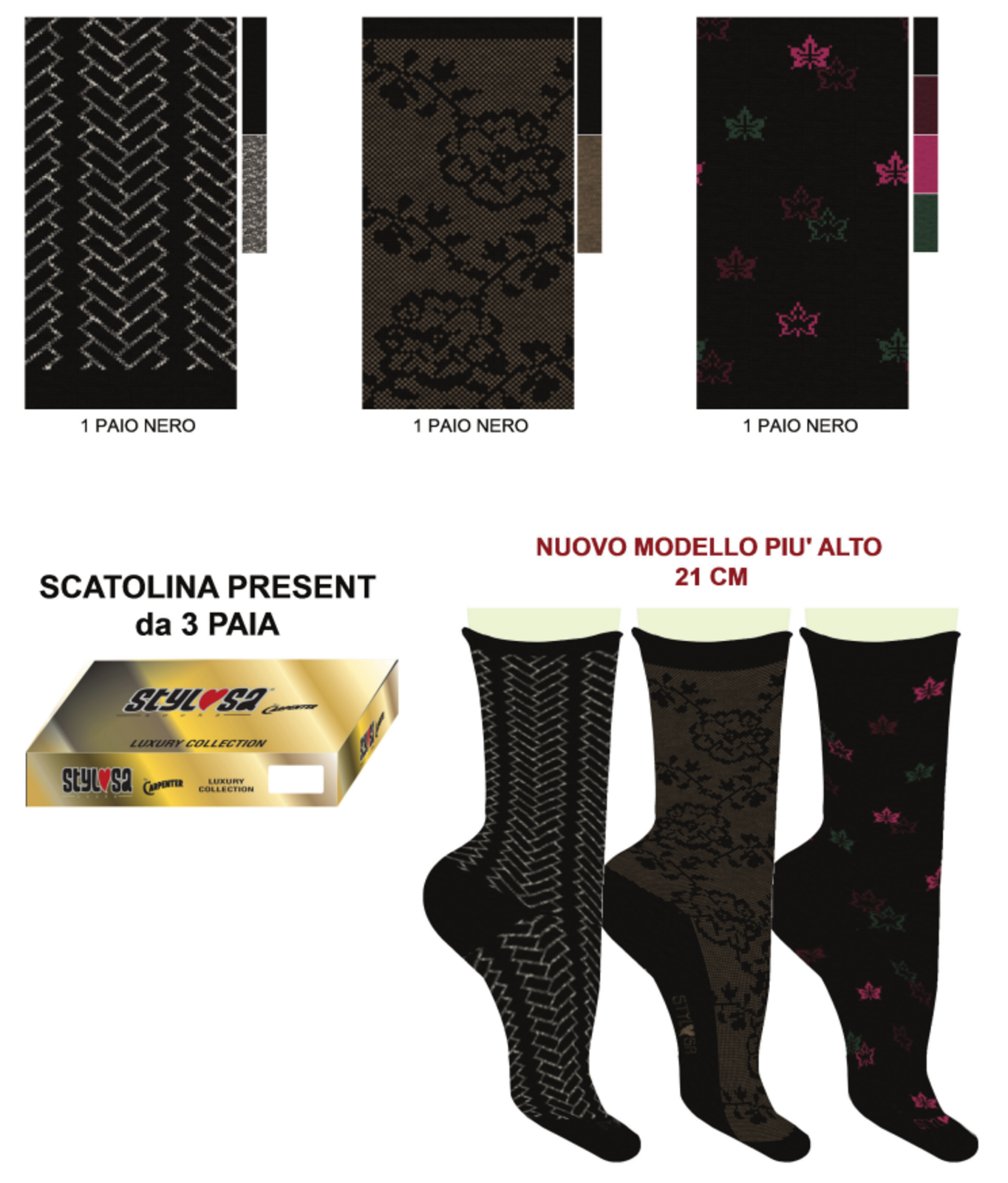 TRIS CALZINO CORTO DONNA N306 KETTY Tellini S.r.l. Ingrosso Abbigliamento