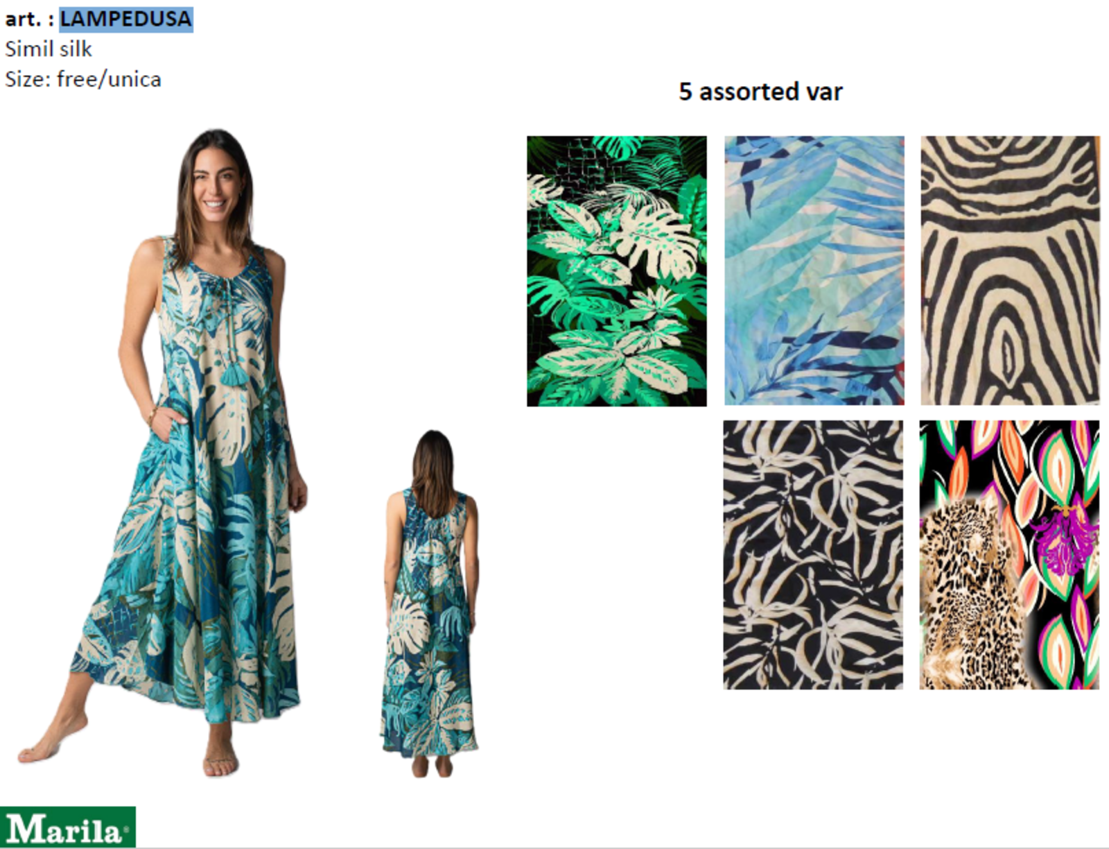 ABITO DONNA S/L LAMPEDUSA Tellini S.r.l. Ingrosso Abbigliamento