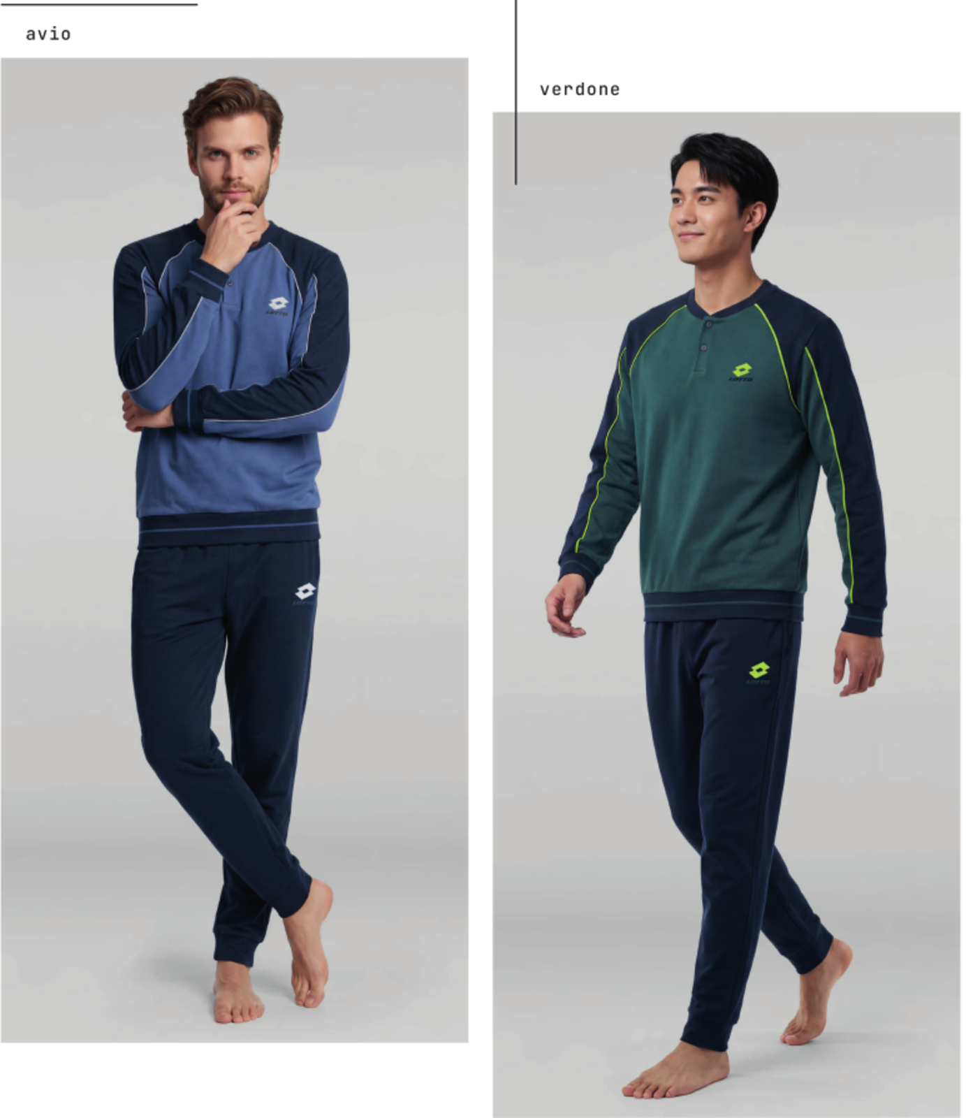PIGIAMA UOMO M/L LP2149 Tellini S.r.l. Ingrosso Abbigliamento
