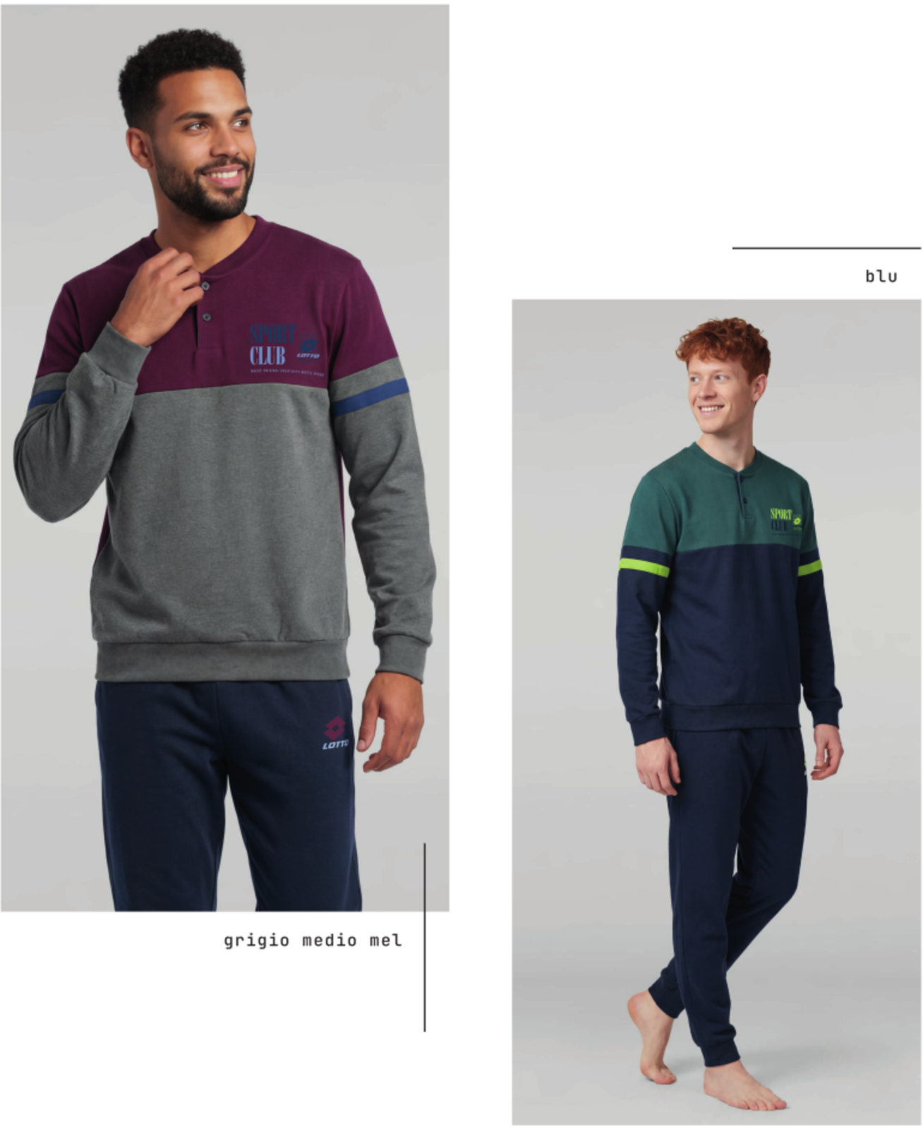 PIGIAMA UOMO M/L LP2150 Tellini S.r.l. Ingrosso Abbigliamento