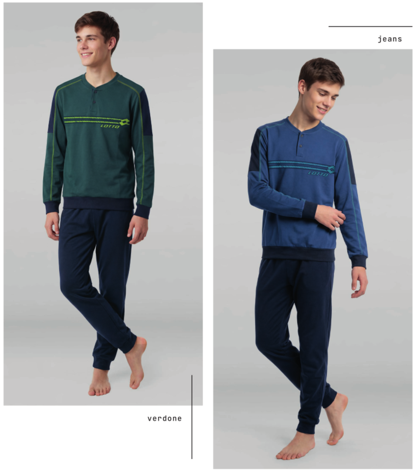 PIGIAMA SERAFINO RAGAZZO M/L LP4244 Tellini S.r.l. Ingrosso Abbigliamento