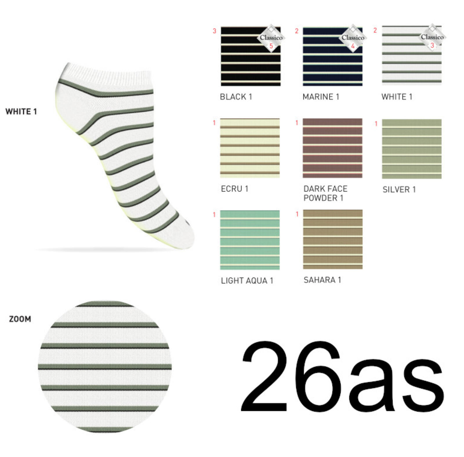 KURZE DAMENSOCKEN LUX Tellini S.R.L. Großhandelskleidung
