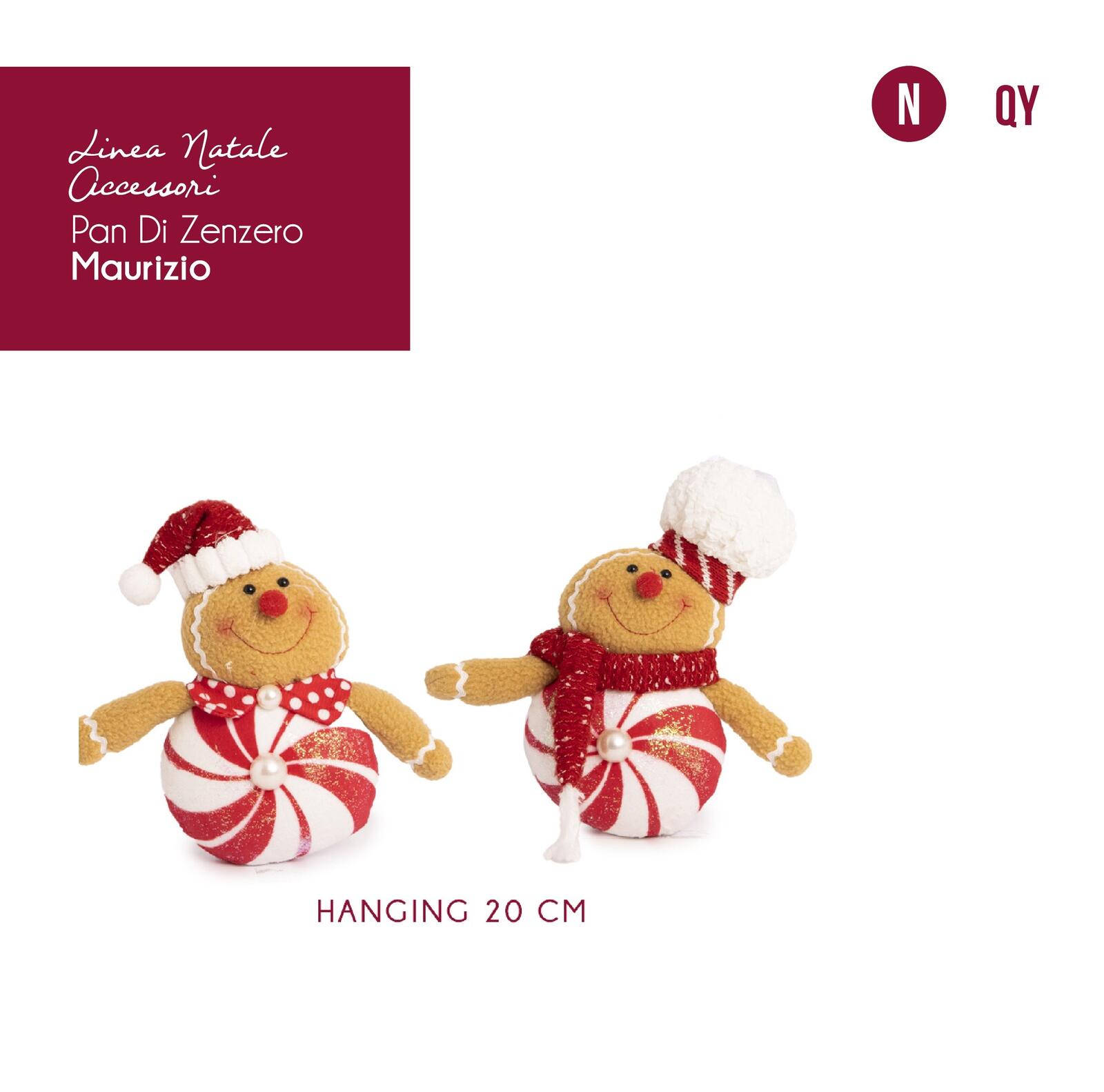 PAN DI ZENZERO HANGING  MAURIZIO 20CM Tellini S.r.l. Ingrosso Abbigliamento