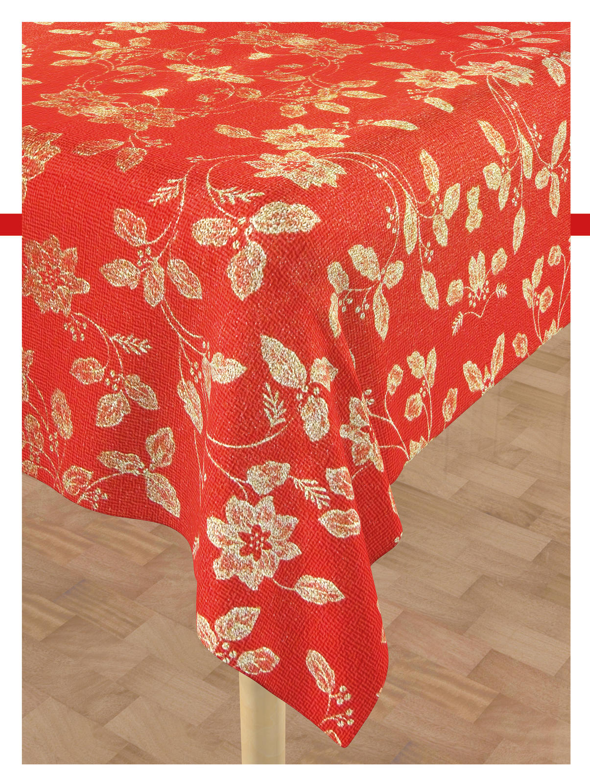TOVAGLIA 12P LAME D'ORO NATALE 140X250 Tellini S.r.l. Ingrosso Abbigliamento