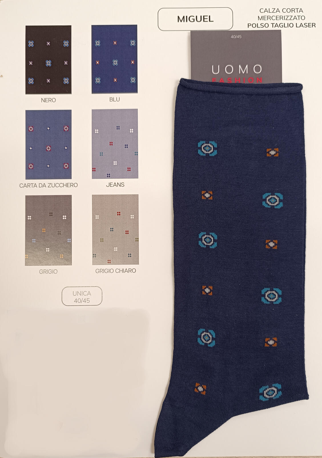 CALZINO CORTO UOMO MIGUEL Tellini S.r.l. Ingrosso Abbigliamento