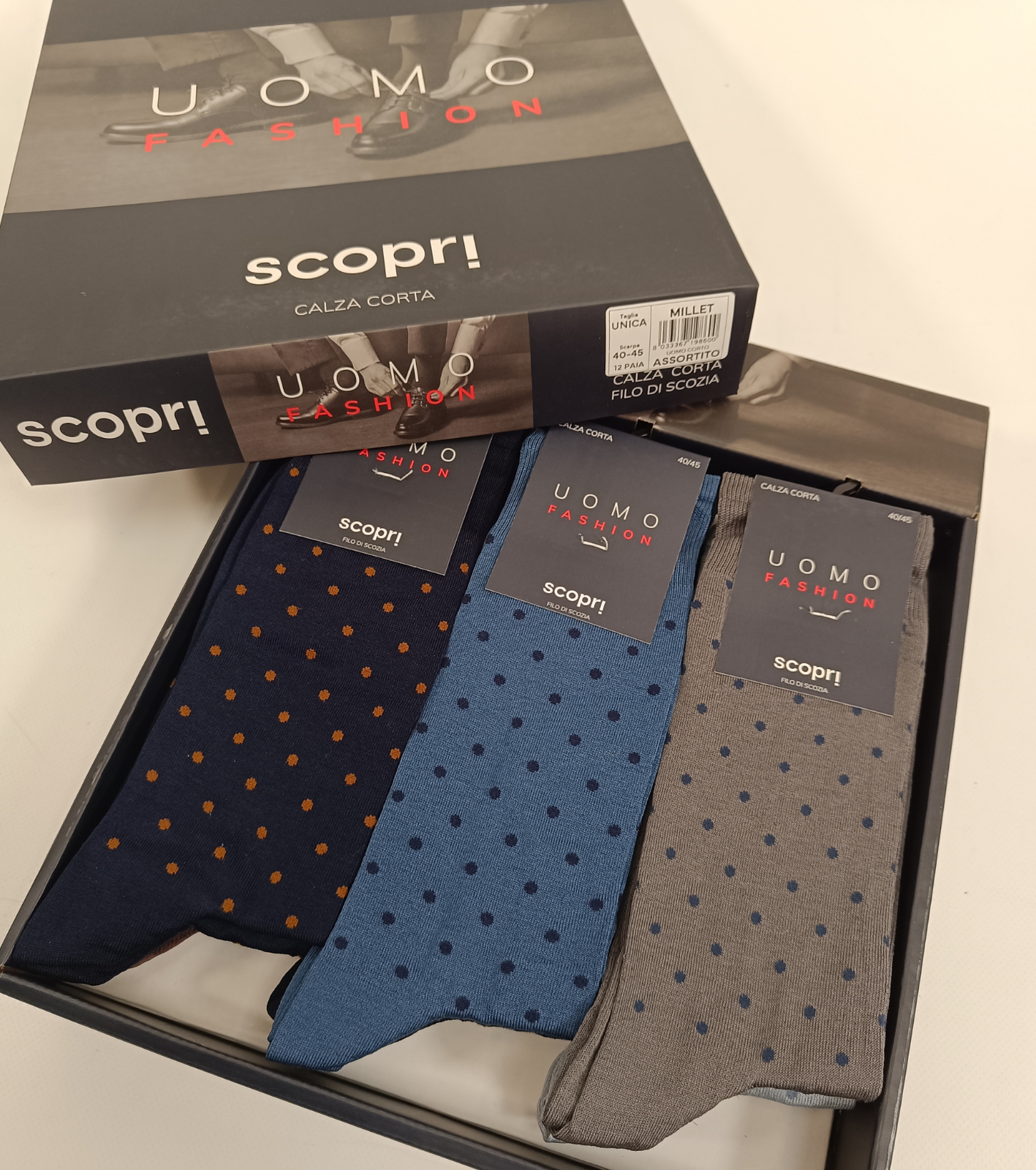 Pánské krátké ponožky Millet Tellini S.R.L. Velkoobchodní oblečení