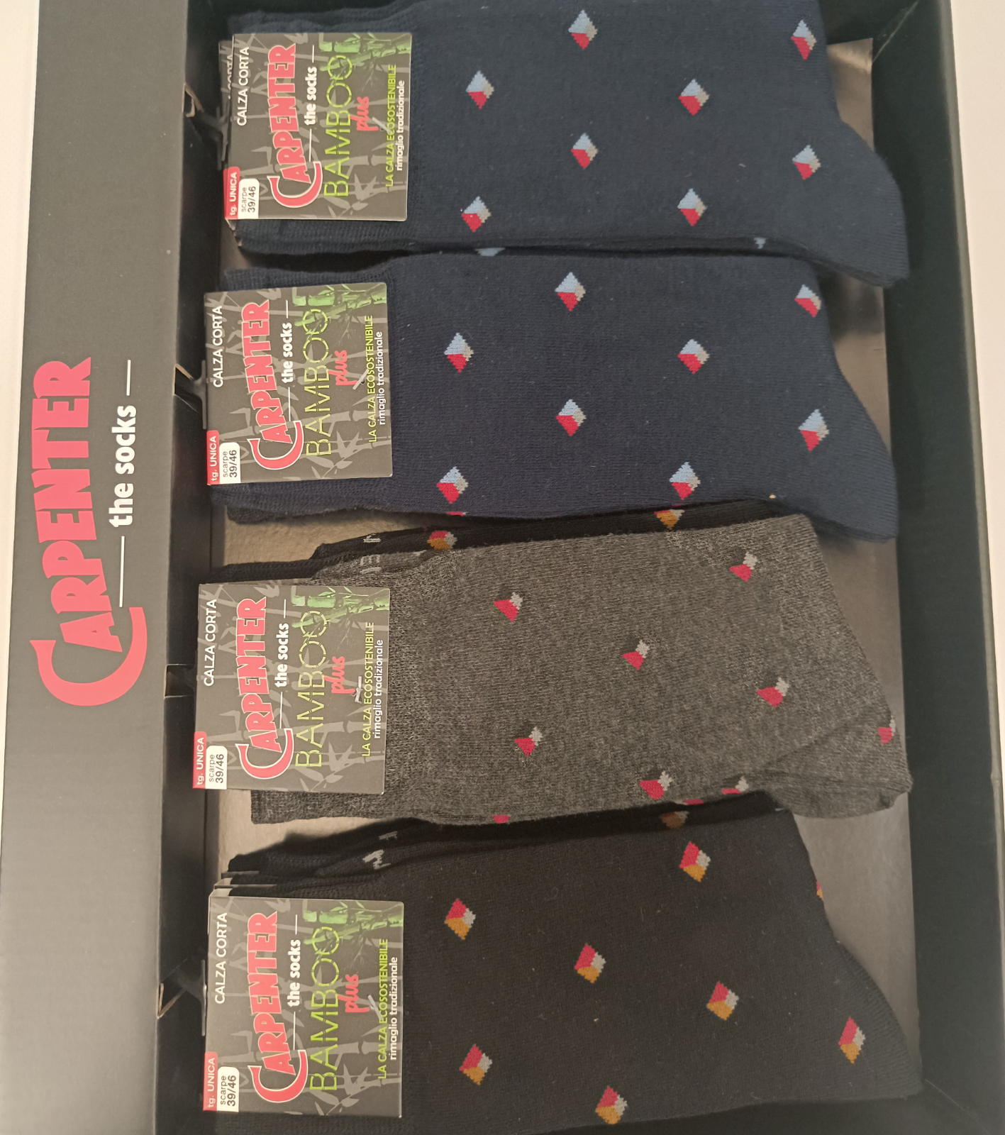 CALZINO CORTO UOMO N546BAMBOO Tellini S.R.L. Velkoobchodní oblečení