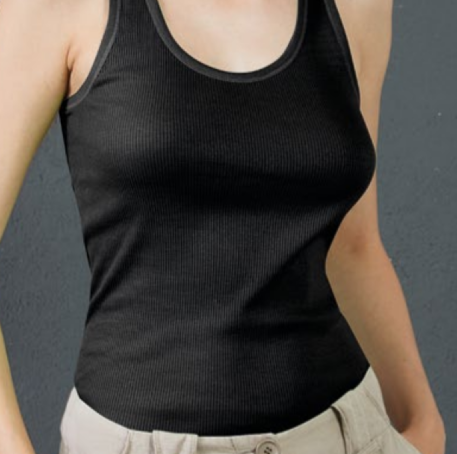 JDY Mila-Canotta Top A Spaghetti Donna - Canottiera Semplice Con Spalline Sottili - Modello S/L - Abbigliamento Casual Estivo
