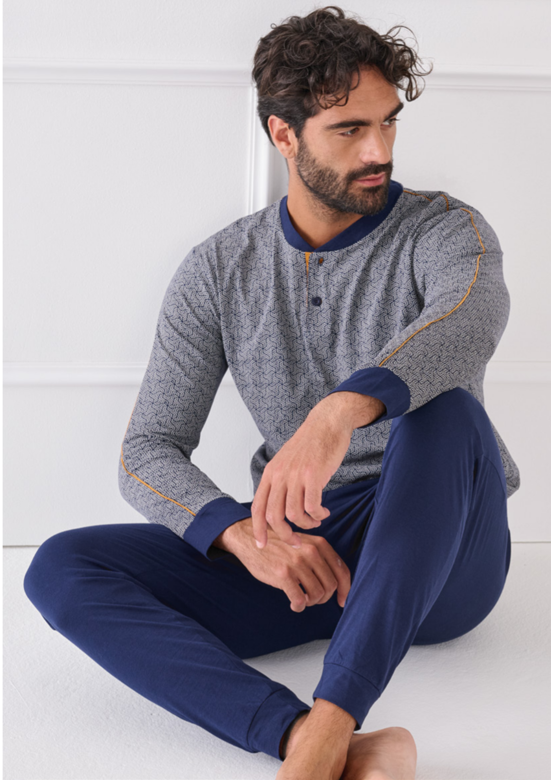 PIGIAMA UOMO M/L OU617 Tellini S.R.L. Veleprodajna odjeća