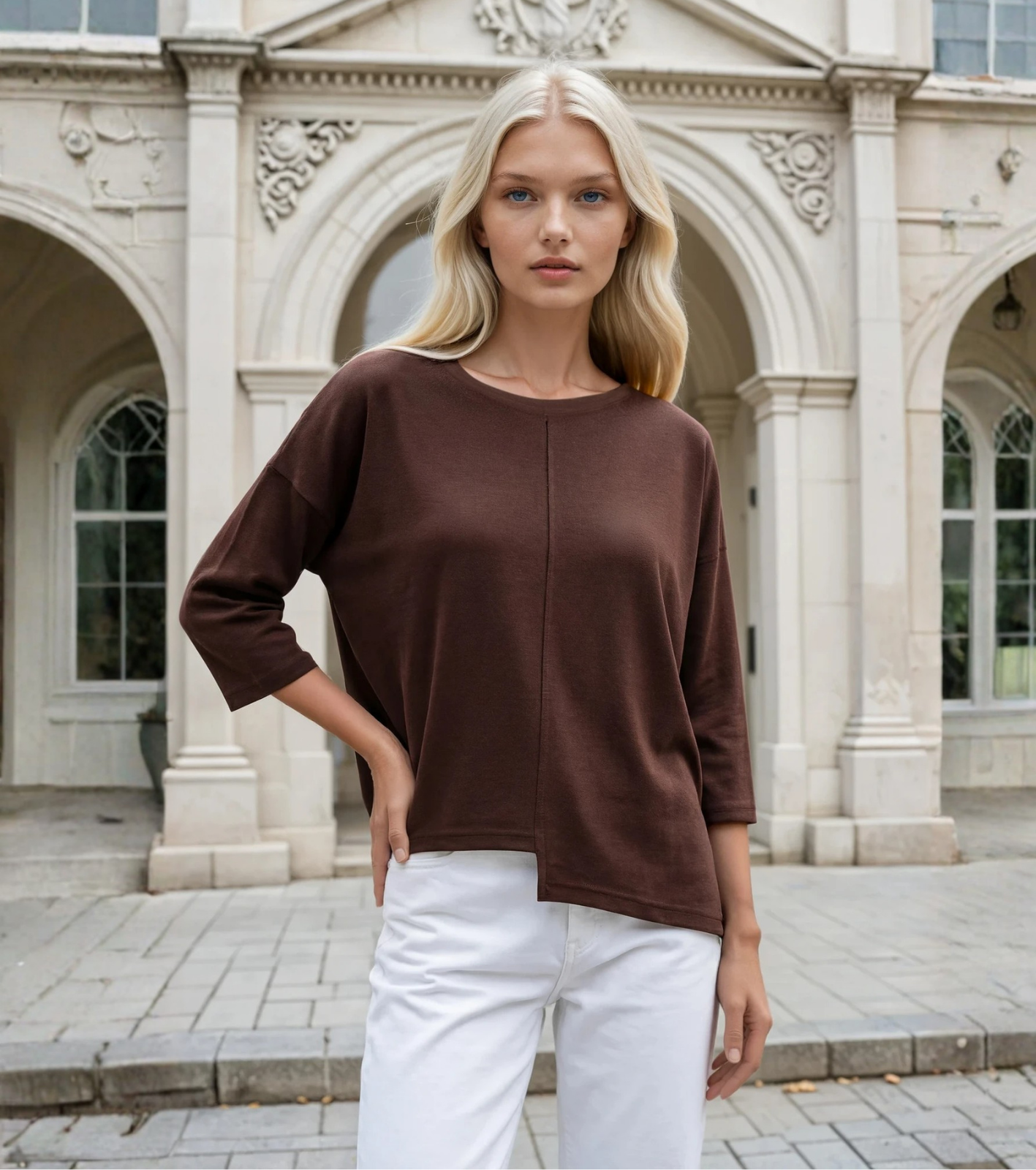 MAGLIA DONNA M/L P64029/FL Tellini S.r.l. Ingrosso Abbigliamento