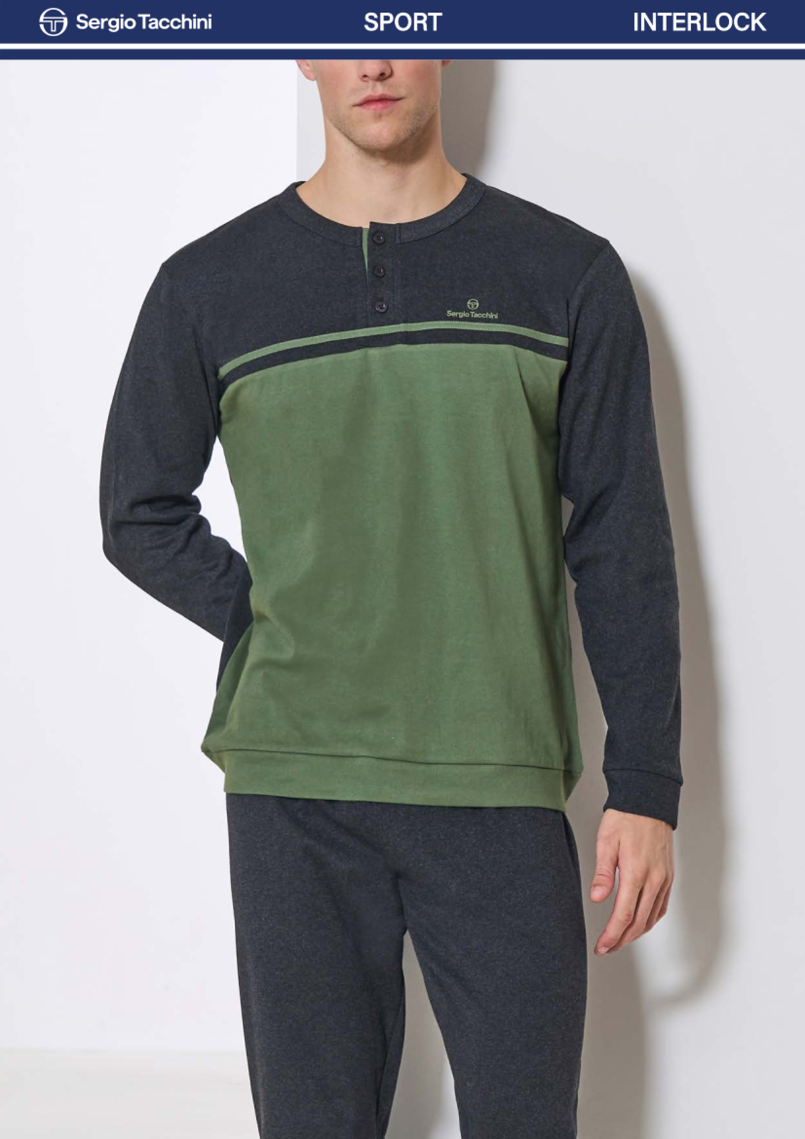 PIGIAMA SERAFINO UOMO PGI30 A14/B14 Tellini S.R.L. Velkoobchodní oblečení