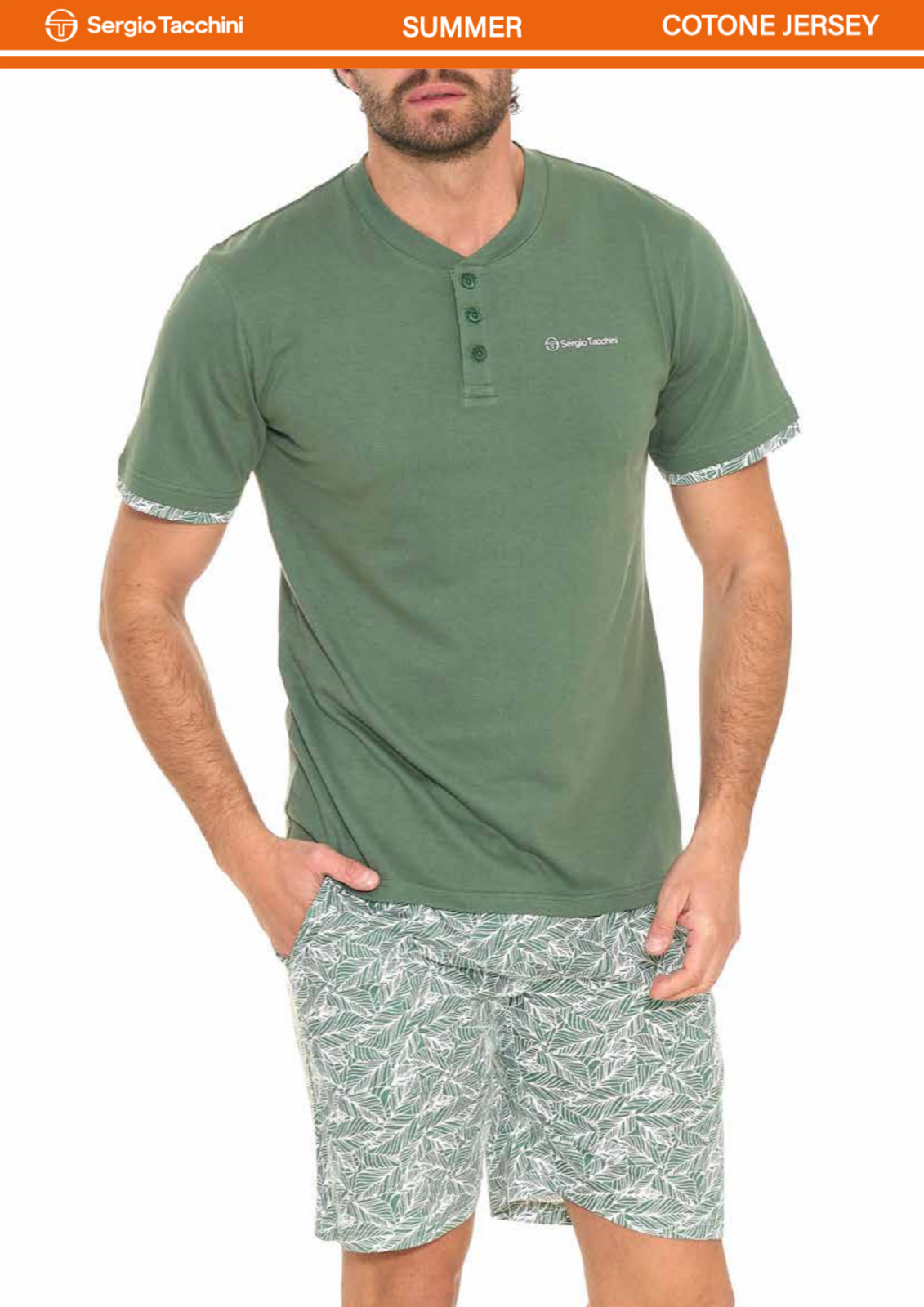 HERREN-SERAFINO-PYJAMAS M/M PGI45 A13/B13 Tellini S.R.L. Großhandelskleidung
