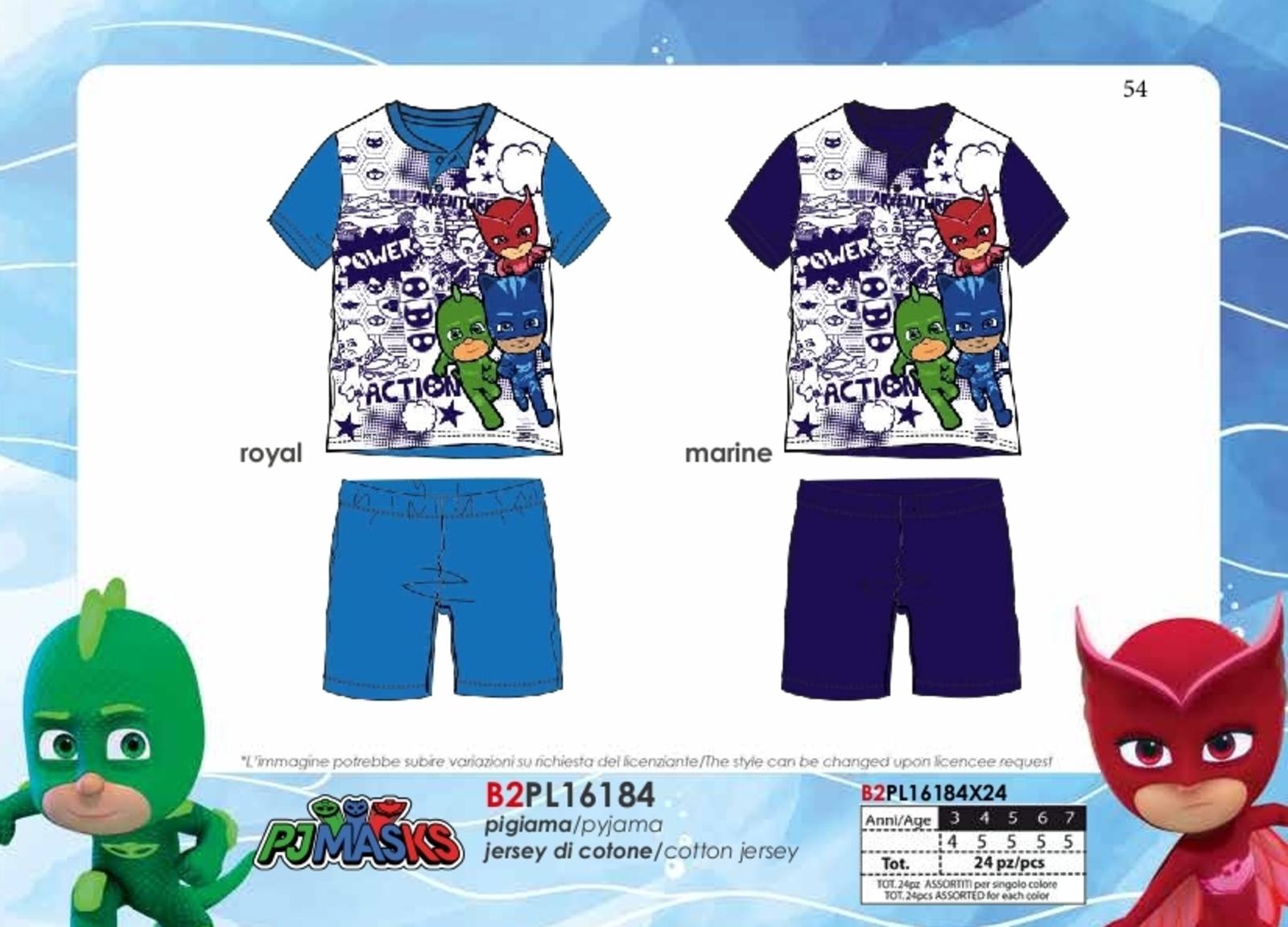 PIGIAMA BAMBINO M/M PL16184 Tellini S.r.l. Ingrosso Abbigliamento
