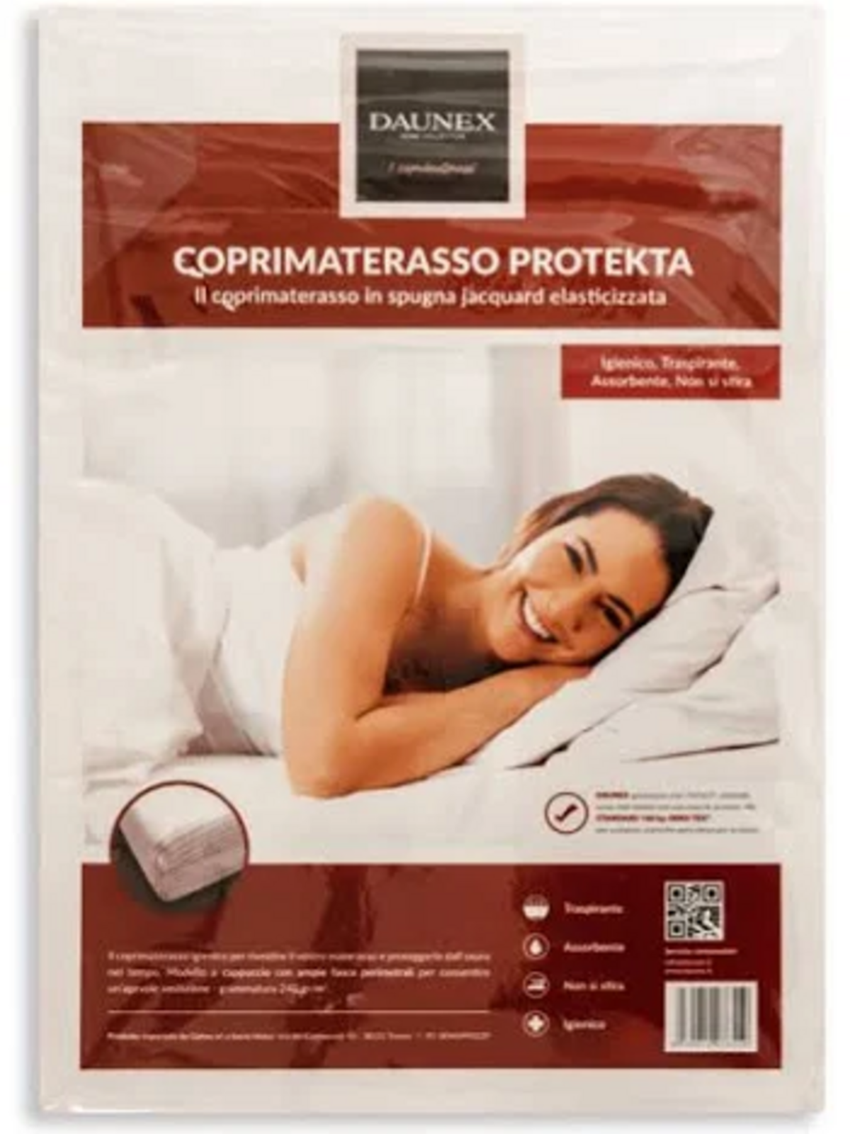 COPRIMATERASSO 1P PROTEKTA 90X200+ h30 Tellini S.R.L. Veleprodajna odjeća
