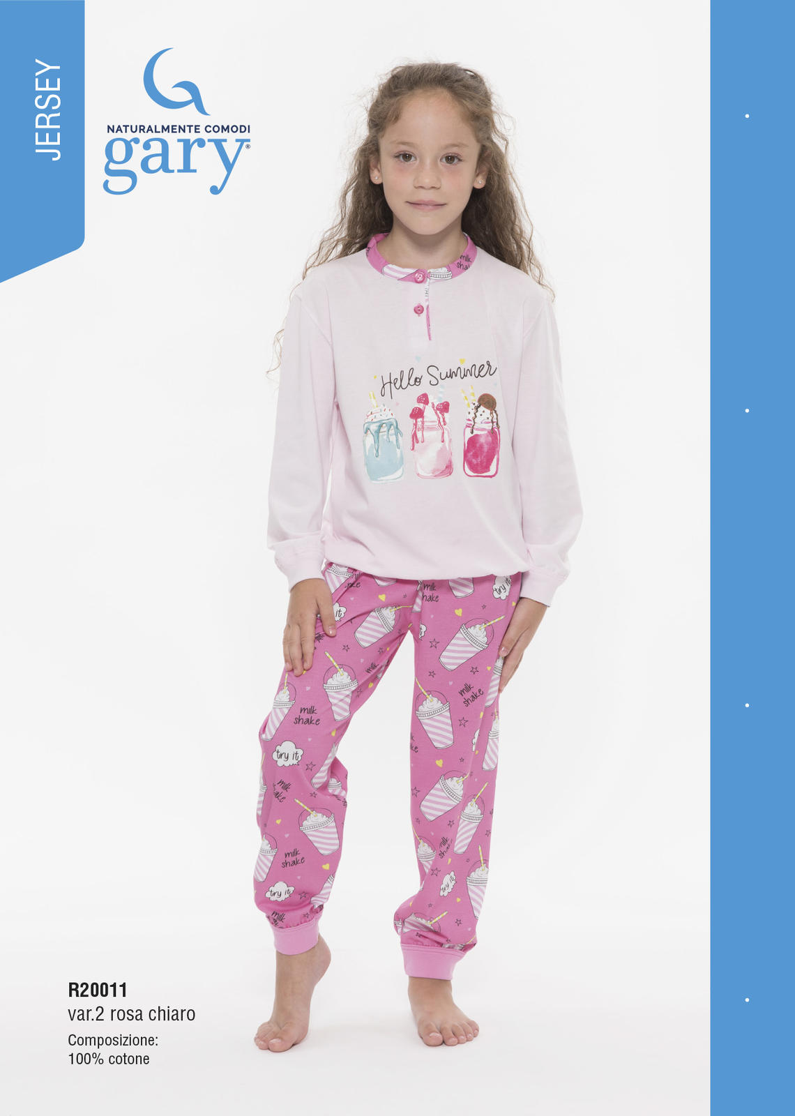 GARY CAMICIA DA NOTTE BIMBA 3/7 COTONE L25052