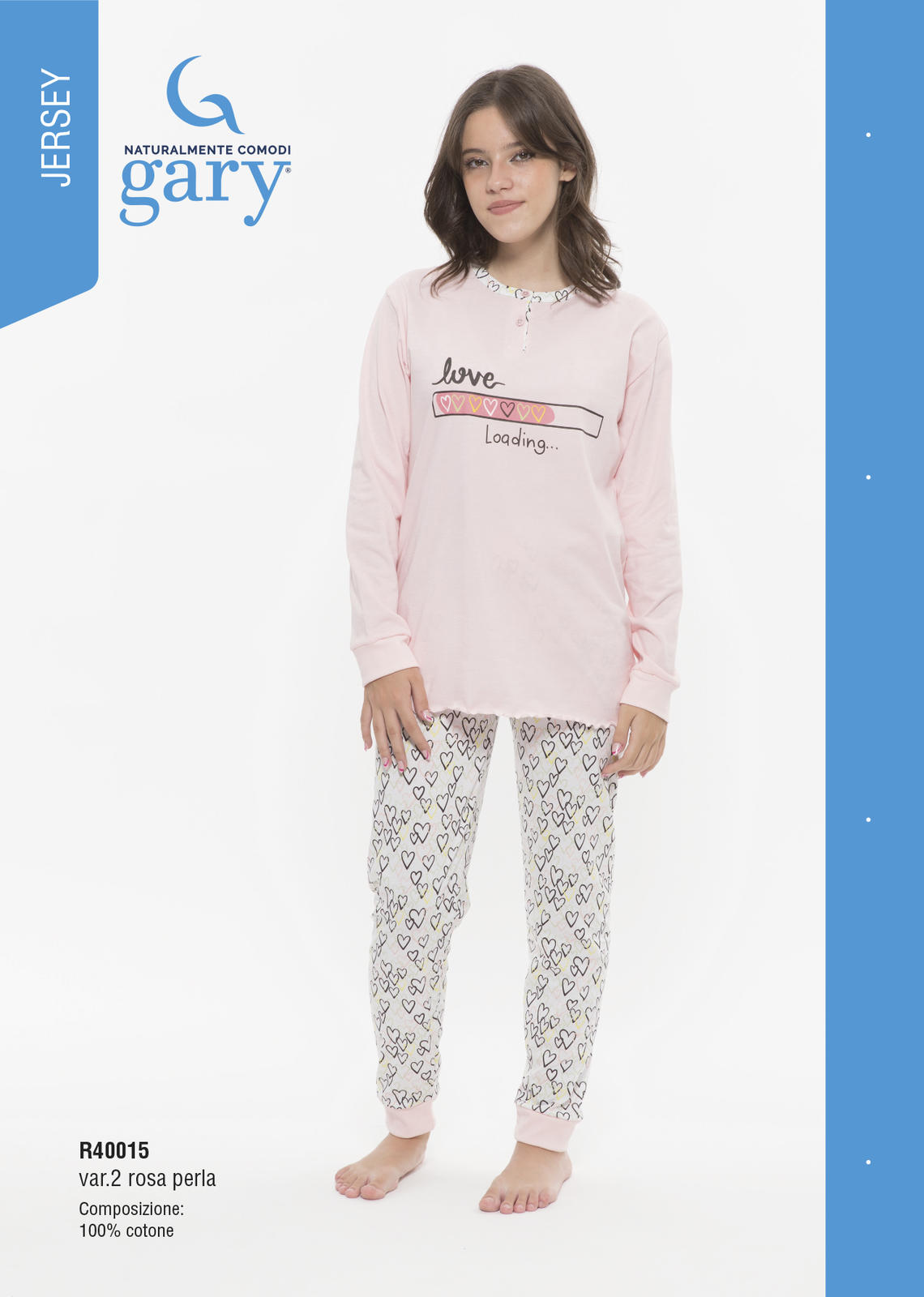 PIGIAMA RAGAZZA M/L V40005 GARY | Ingrosso PIGIAMI 0/16 ANNI | S.r.l. Ingrosso Abbigliamento