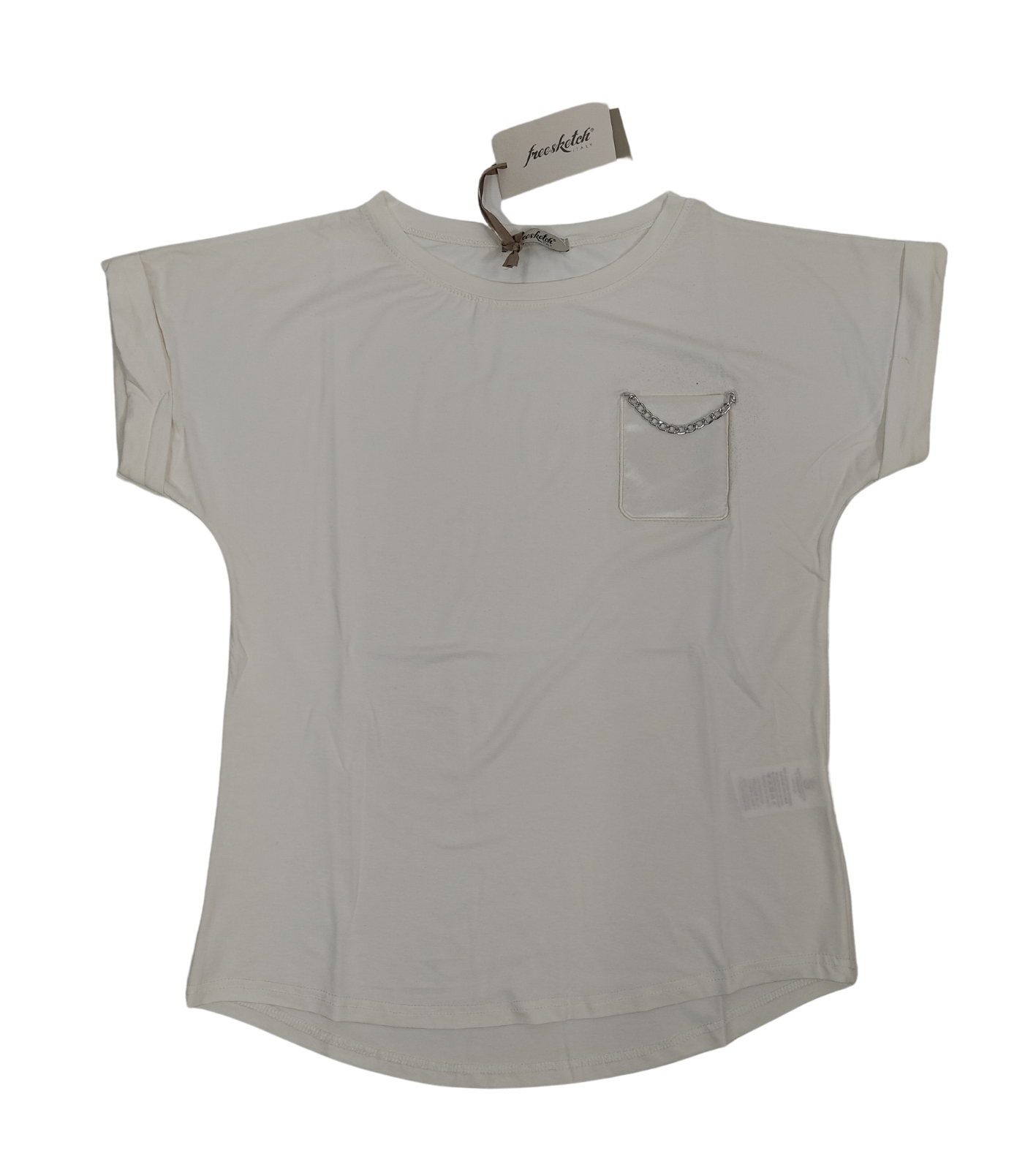 Why Not Brand T-shirt con taschina applicata ML44