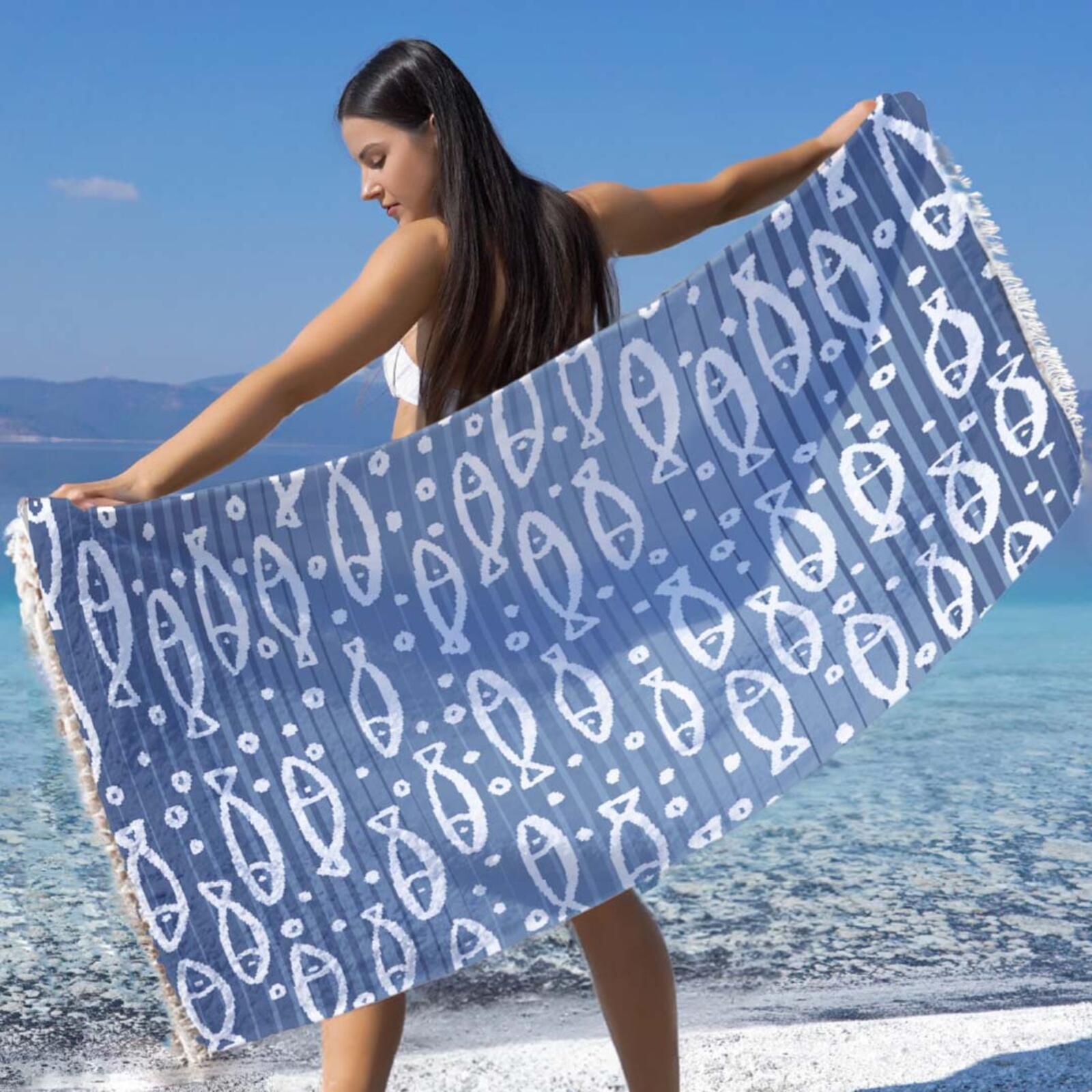 TELO MARE SED FOUTA 90X180 Tellini S.r.l. Ingrosso Abbigliamento