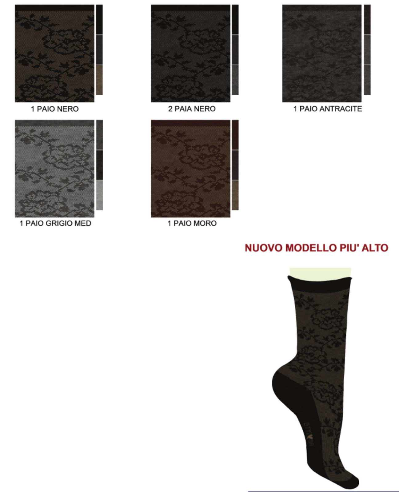 CALZINO CORTO DONNA W114 STEFY Tellini S.r.l. Ingrosso Abbigliamento