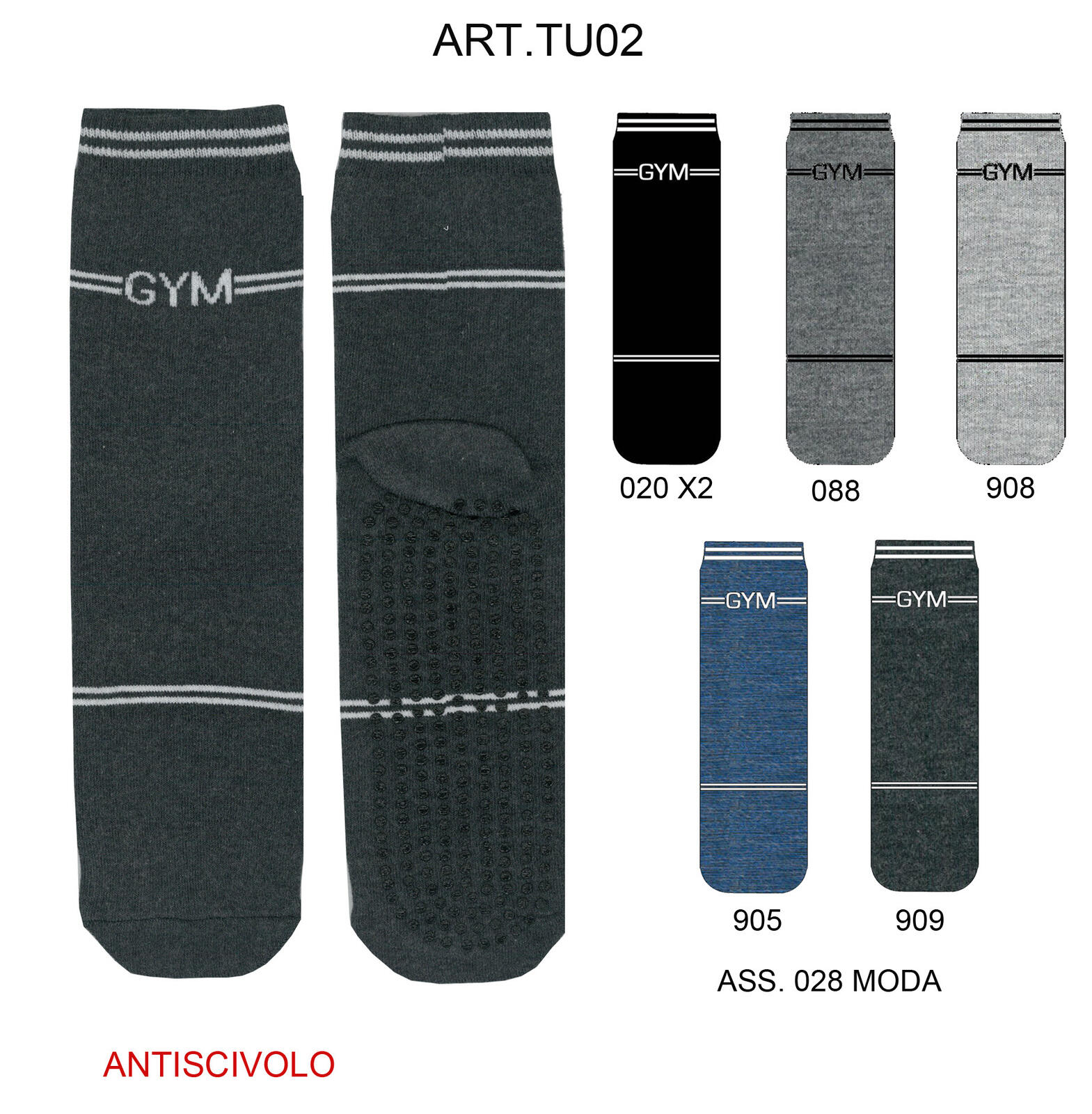 ABS SOCKEN HERREN TU02 Tellini S.R.L. Großhandelskleidung