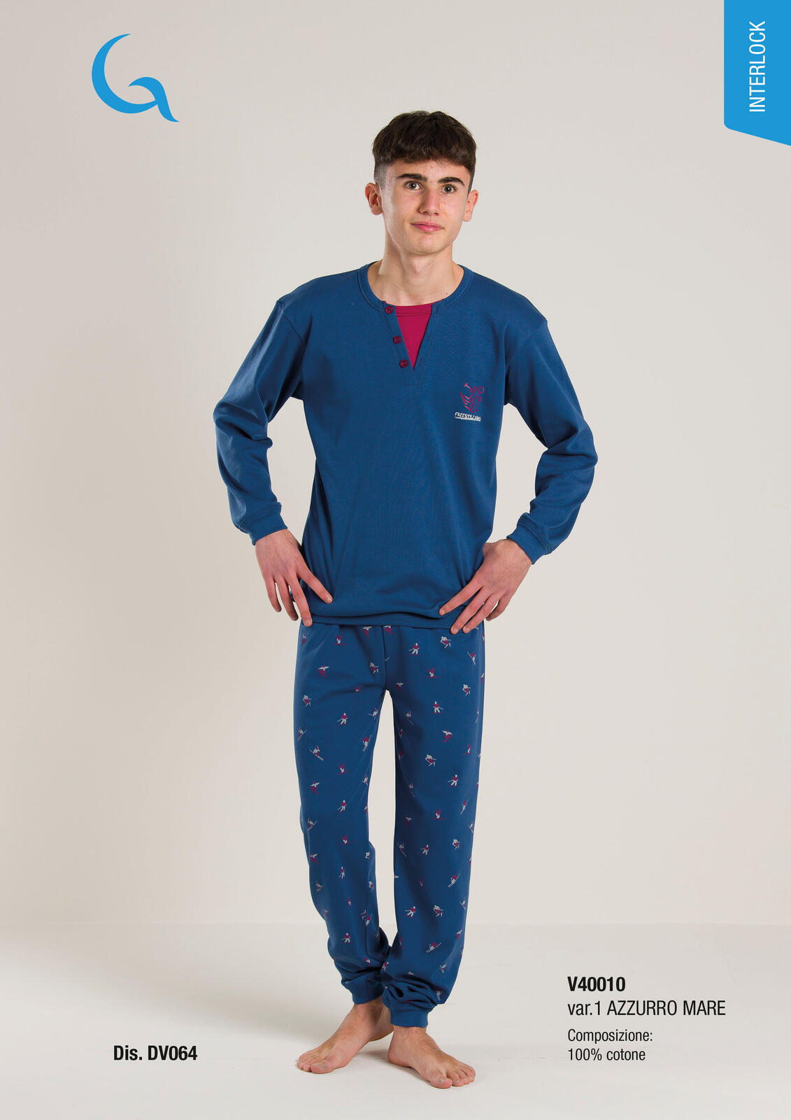 Pigiama Neonato Enrico Coveri Bimbo Manica Lunga In Cotone Da 12 A 24 - Foto 8