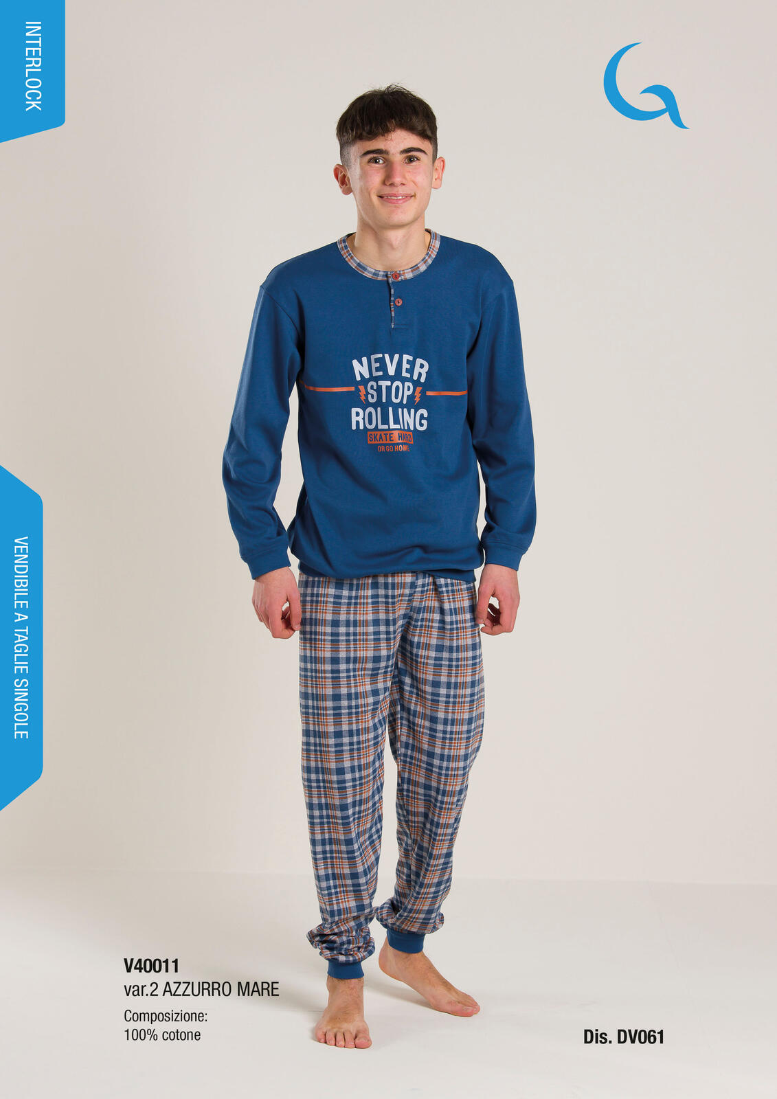 Pigiama Intero Micro Pile Thomas Il Trenino Per Bambino 18 Mesi - 5 Anni Blu